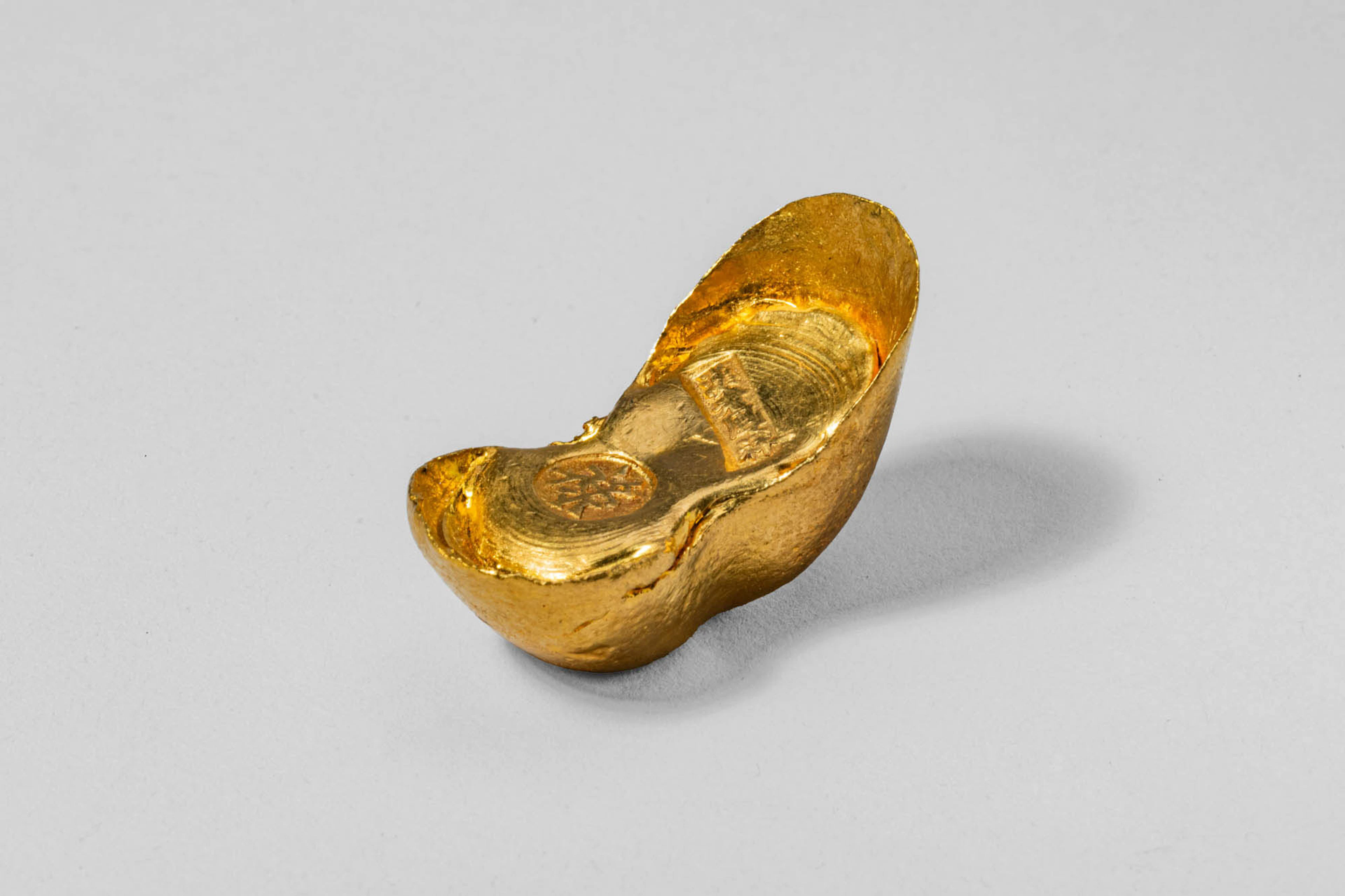 CHINESE GOLD YUANBAO INGOT, 62.6 GRAMS