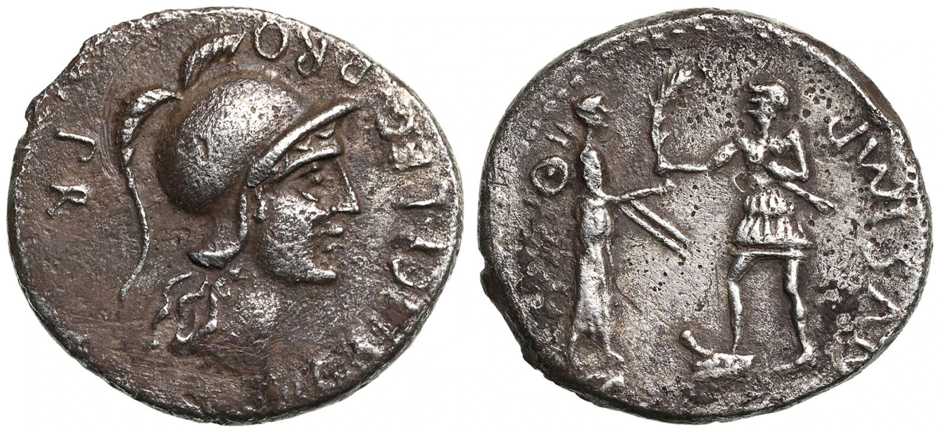 Cnaeus Pompey Junior AR Denarius