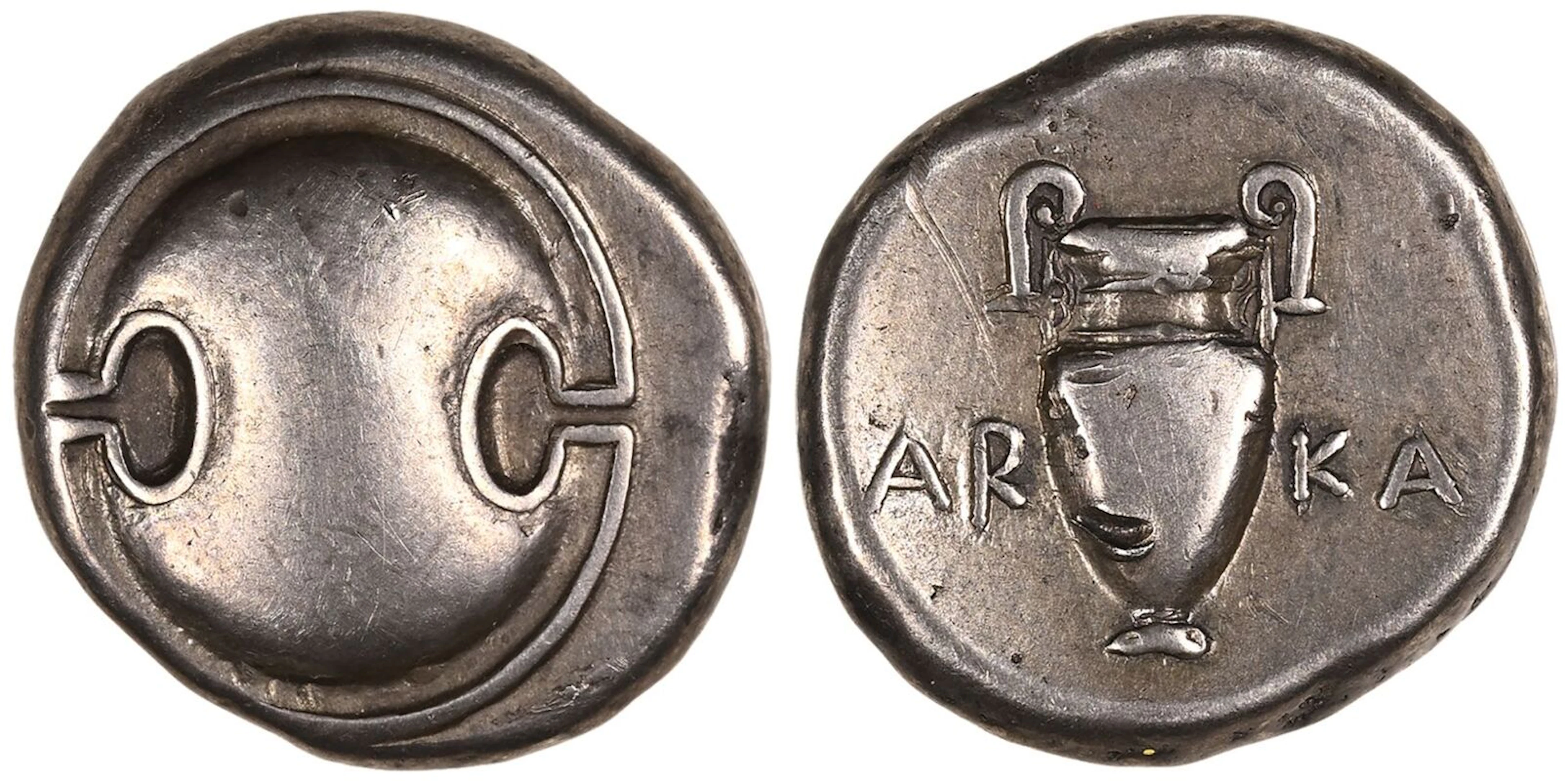 Boeotia, Thebes, AR Stater