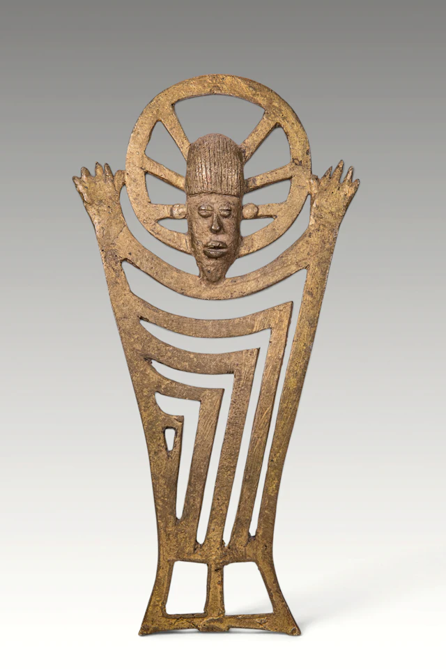GHANA BRONZE ANCESTRAL FIGURE