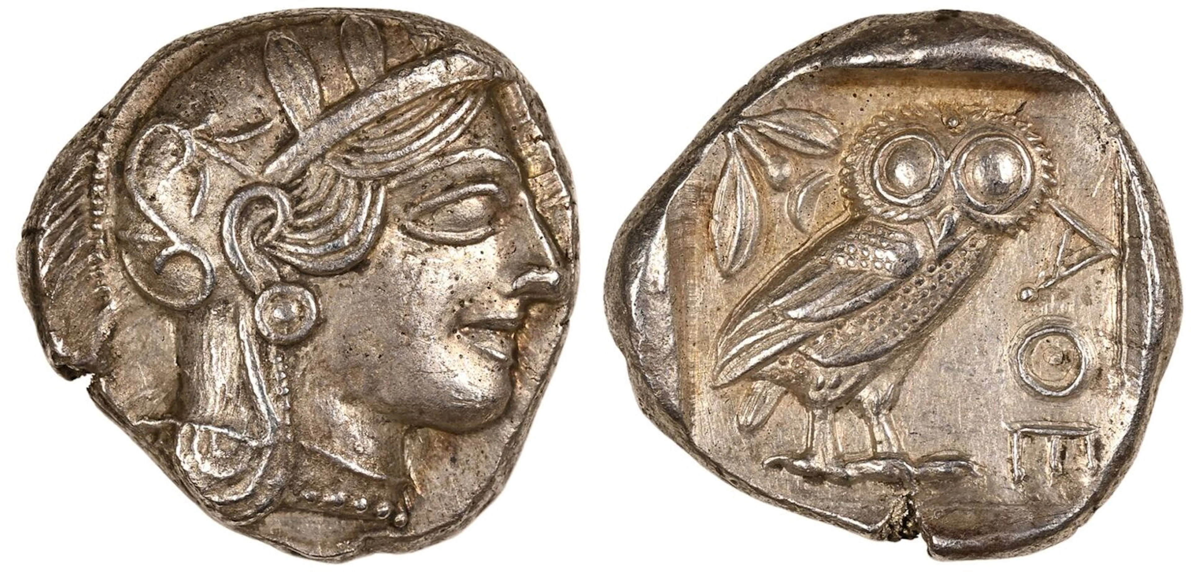 Attica, Athens, AR Tetradrachm