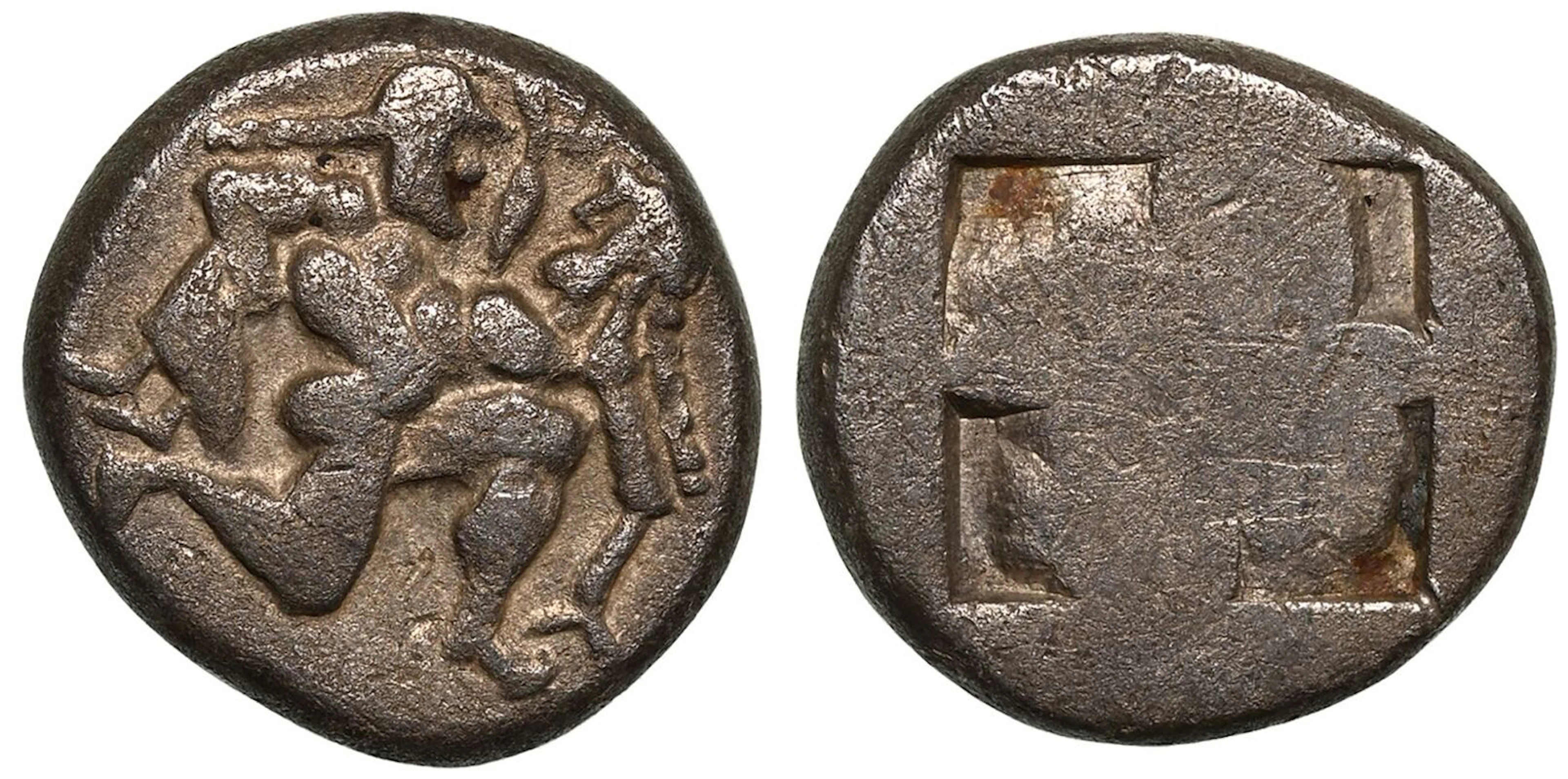 Islands off Thrace, Thasos, AR Stater