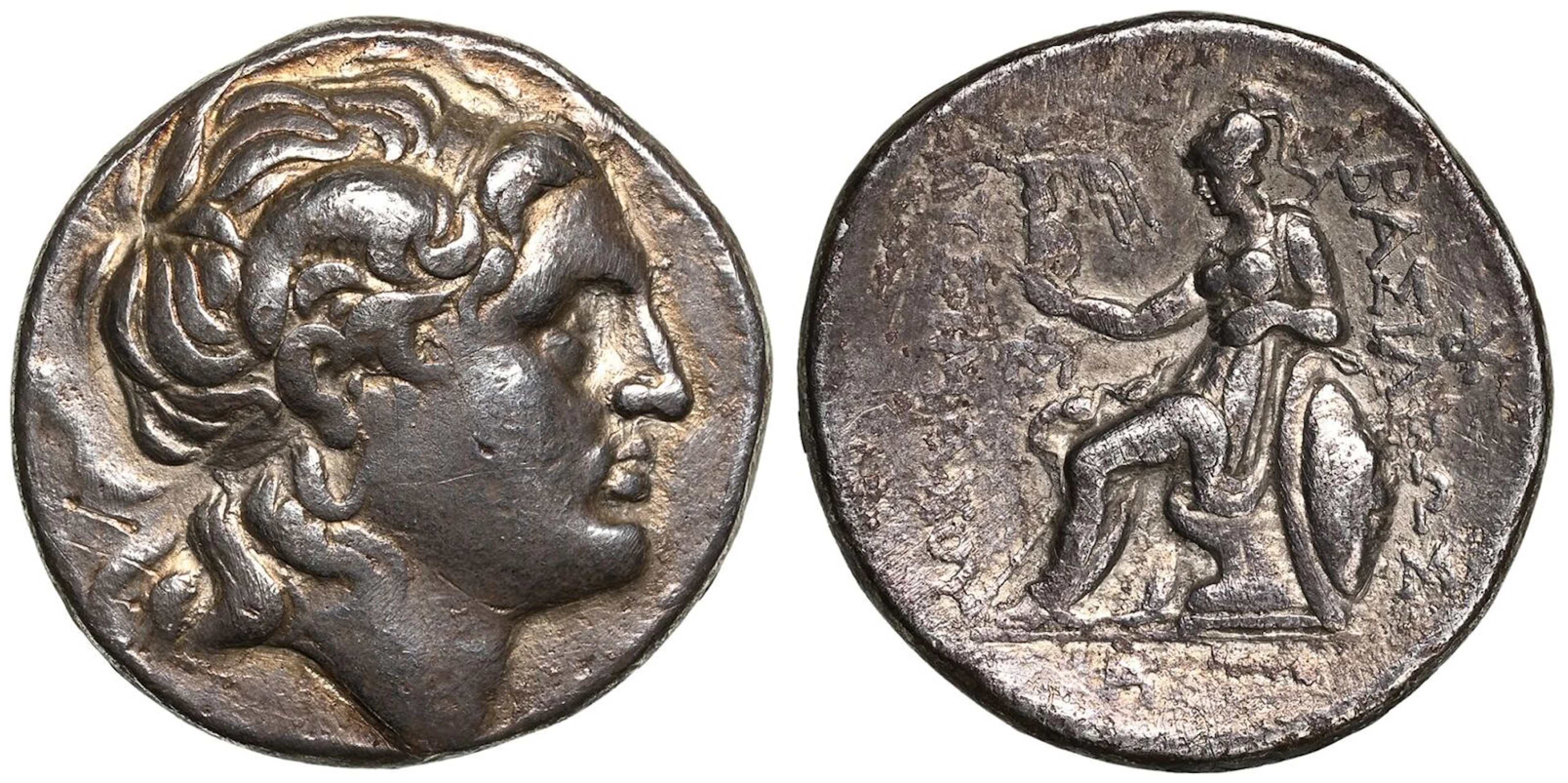 Kings of Thrace, Lysimachos AR Tetradrachm