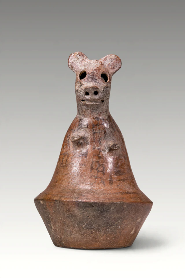 PRE-COLUMBIAN VICUS ANIMAL FORMED VESSEL
