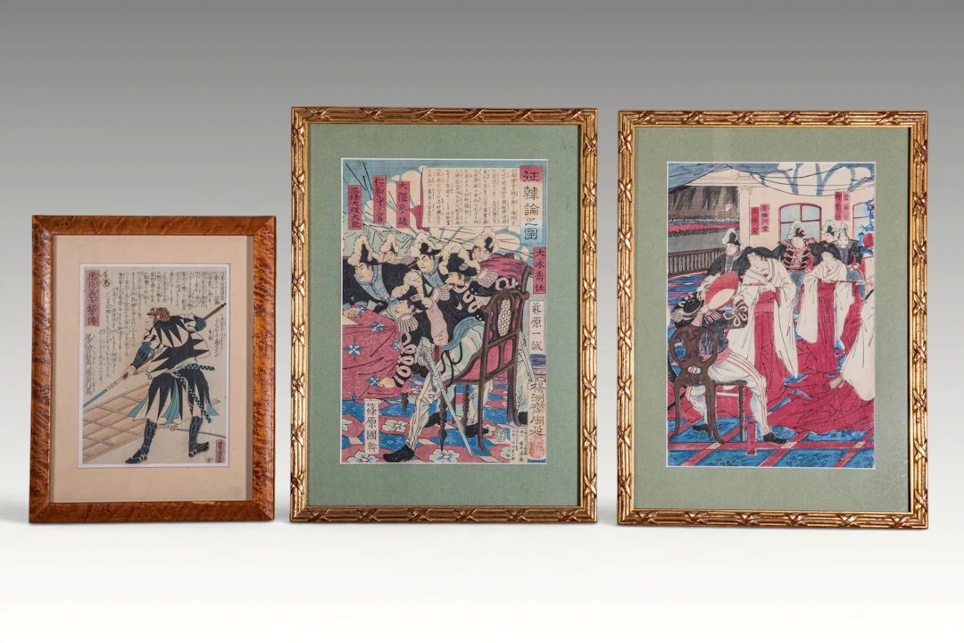 GROUP OF JAPANESE PRINTS