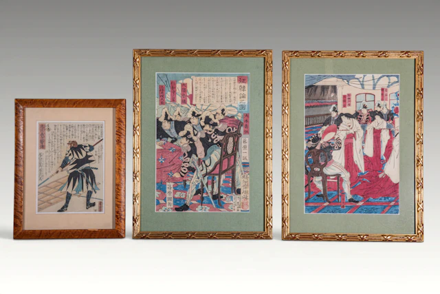GROUP OF JAPANESE PRINTS