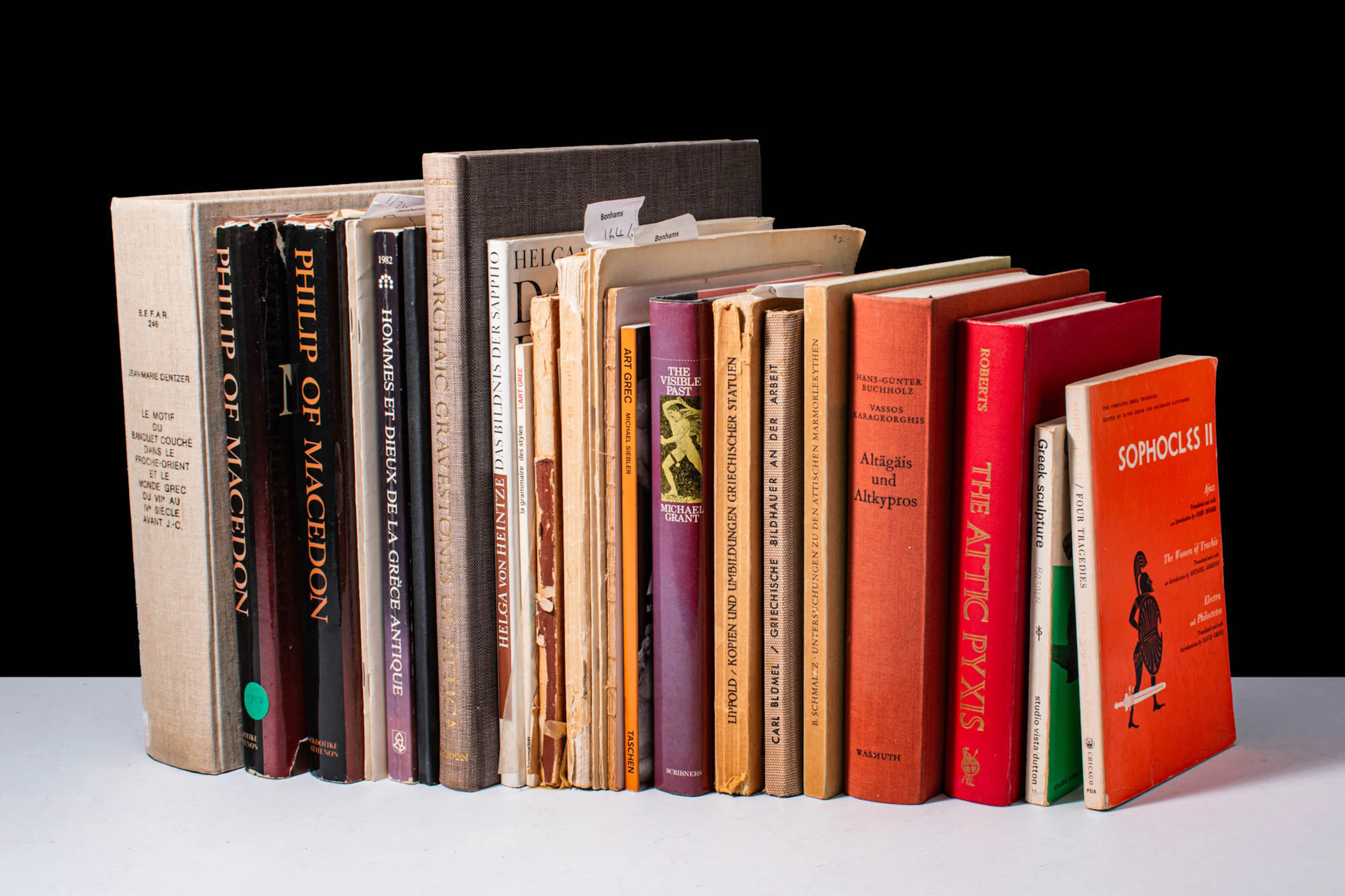 PRINCE LIBRARY - COLLECTION OF BOOKS ON ANCIENT GREEK ART