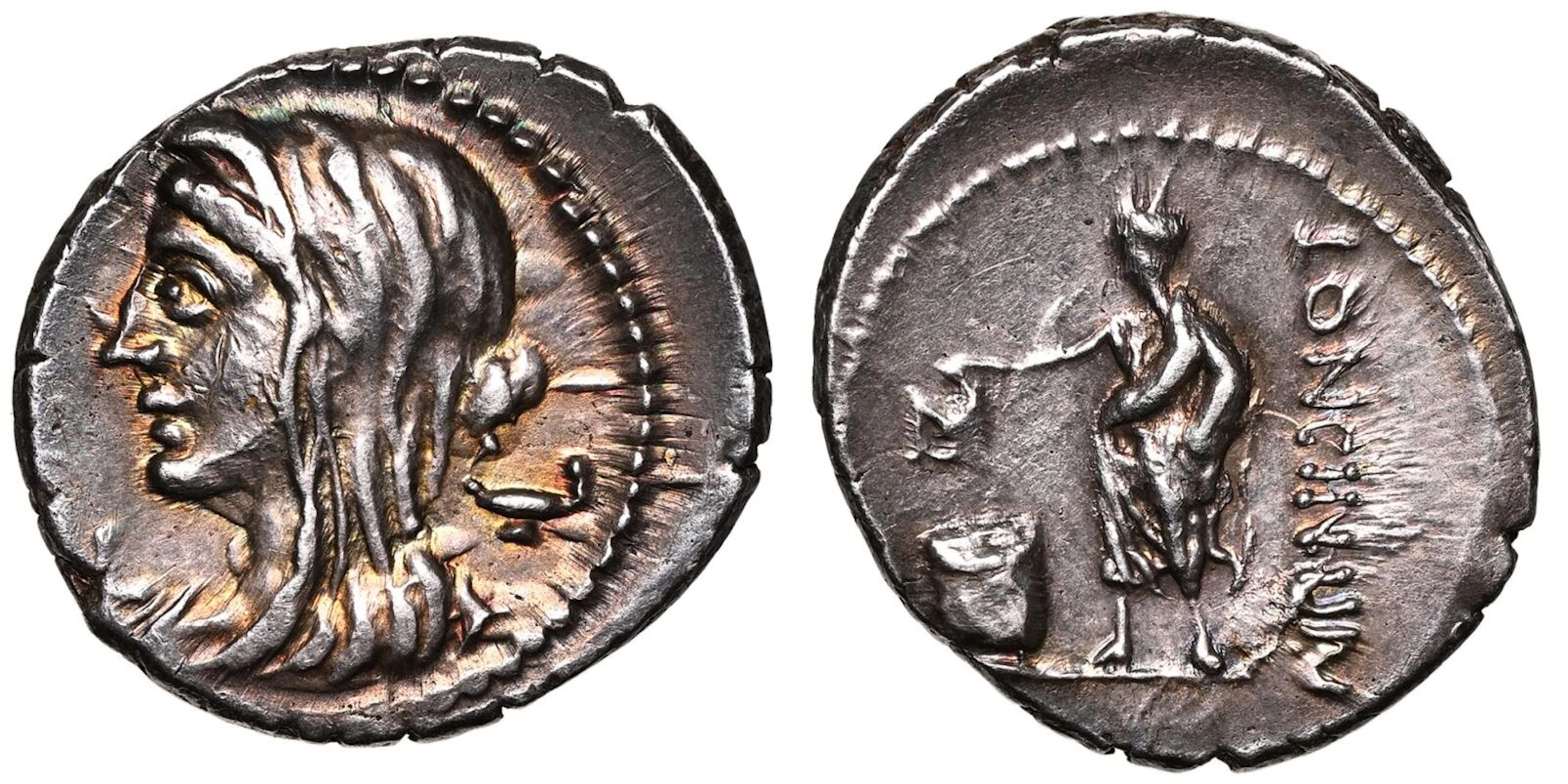 L. Cassius Longinus AR Denarius