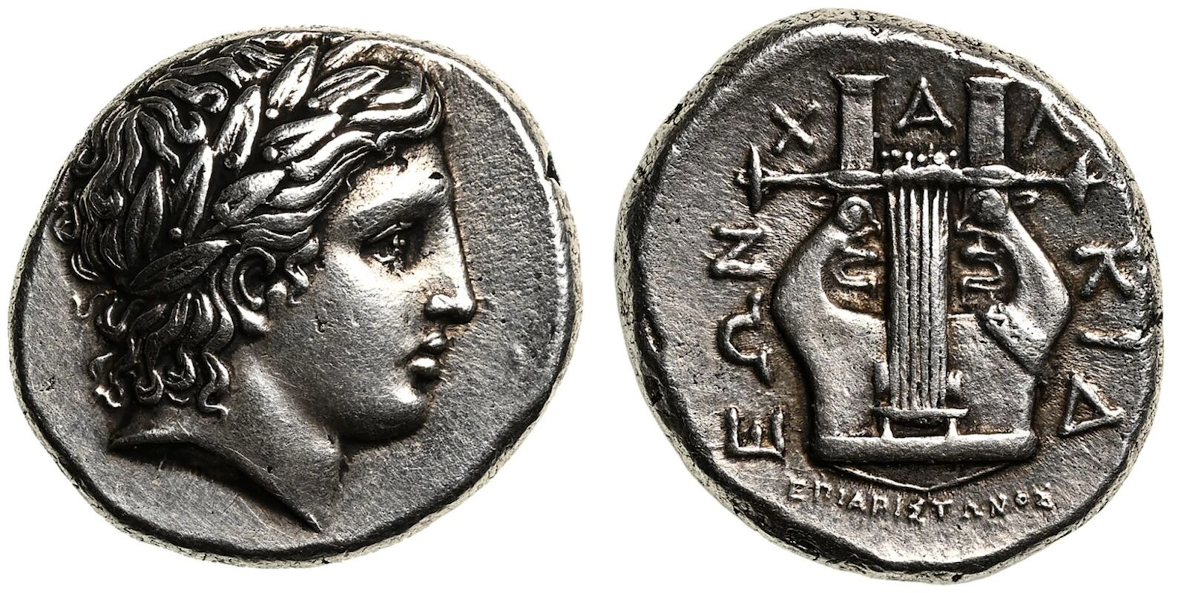 Macedon, Chalkidian League, AR Tetradrachm