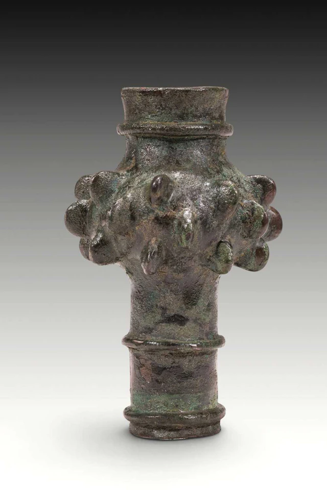 LARGE BRONZE AGE BRONZE MACE HEAD