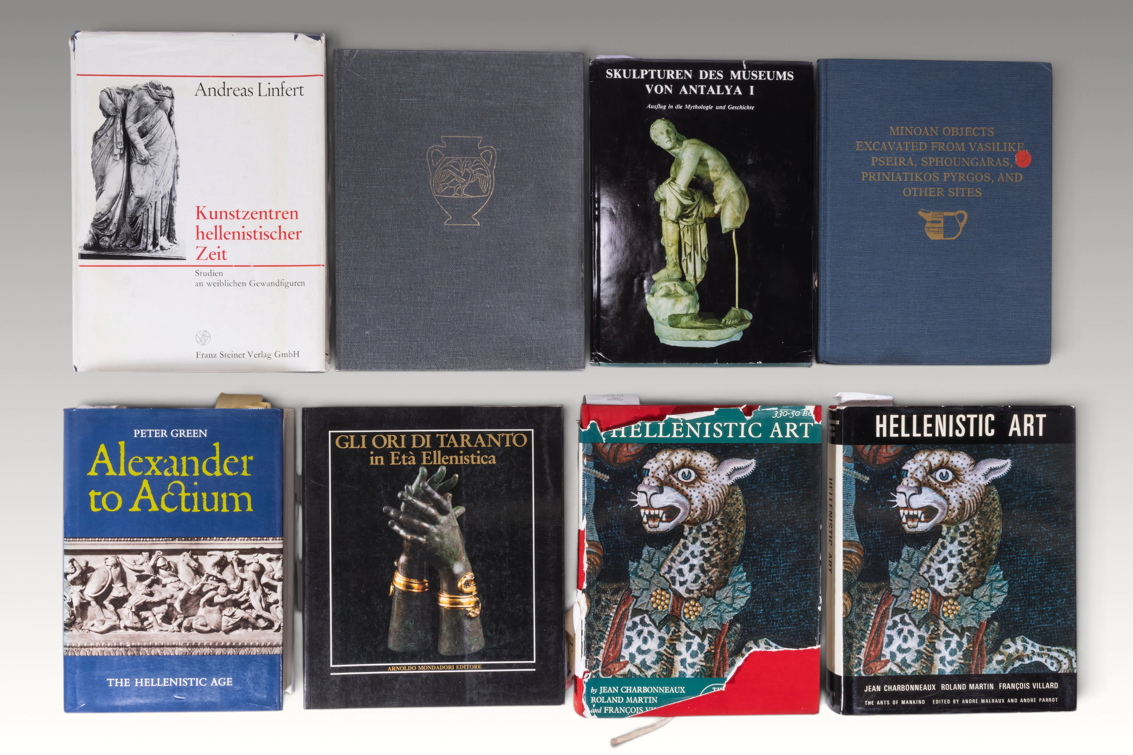 COLLECTION OF BOOKS ON GREEK ART