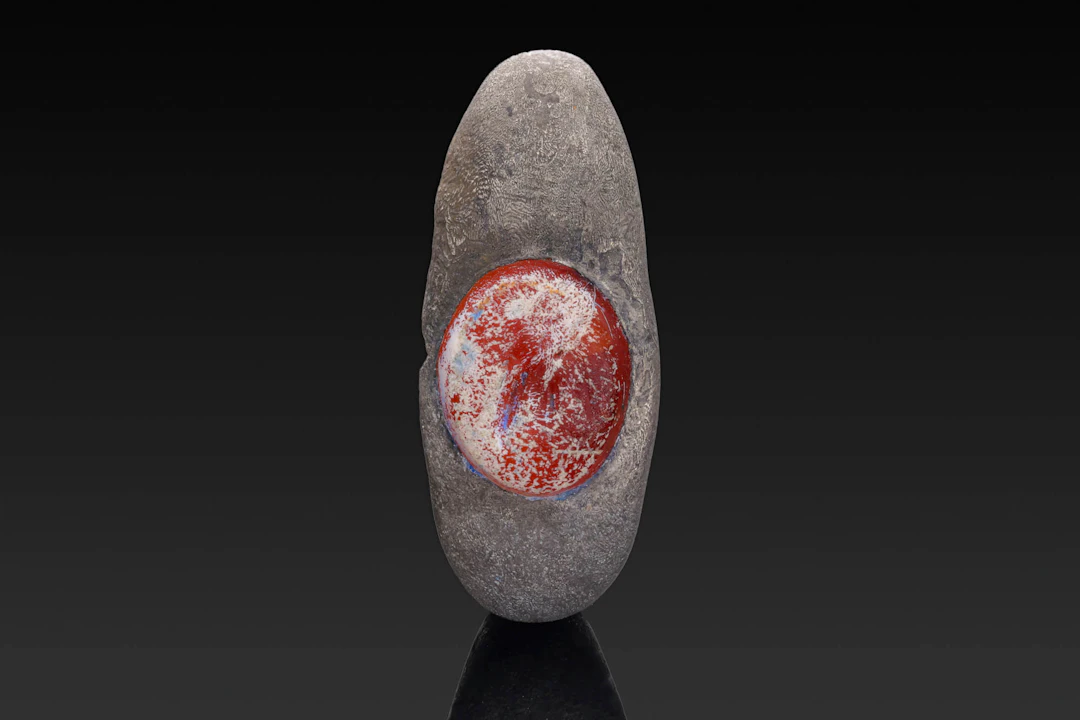 ROMAN SILVER RING WITH CARNELIAN