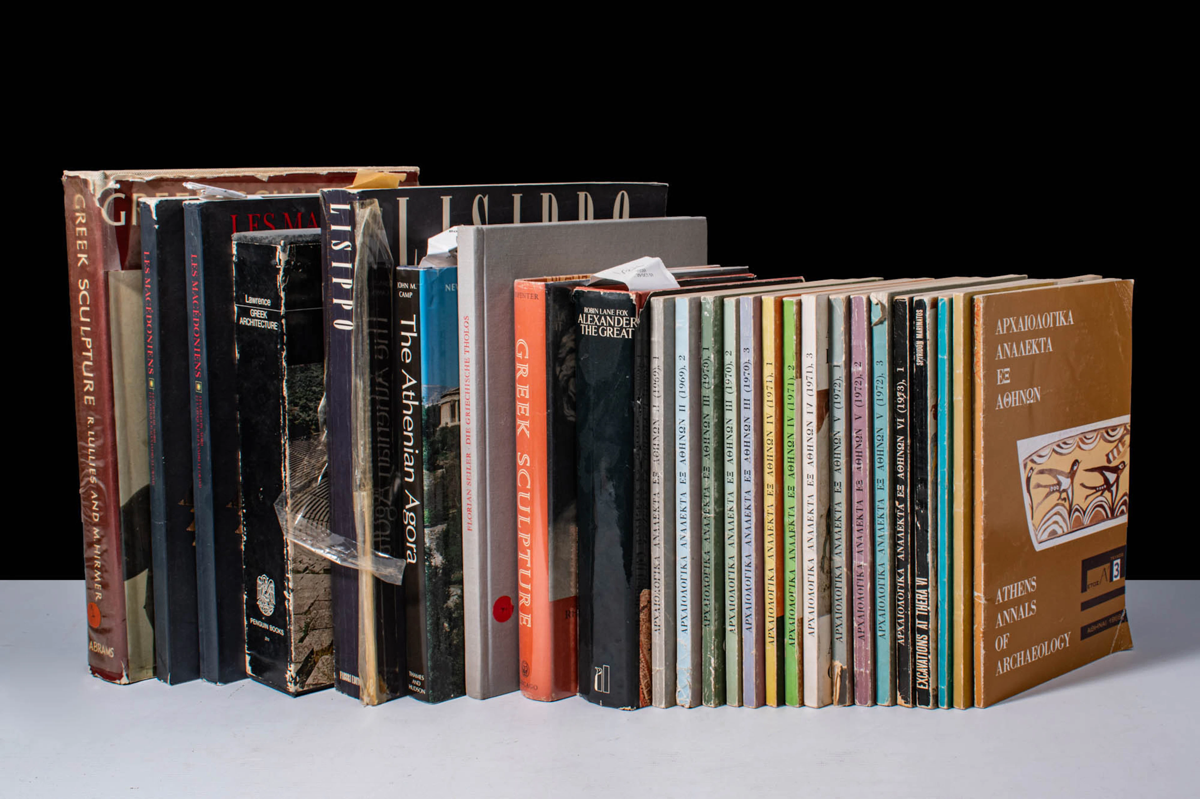 PRINCE LIBRARY - COLLECTION OF BOOKS ON ANCIENT GREEK ART