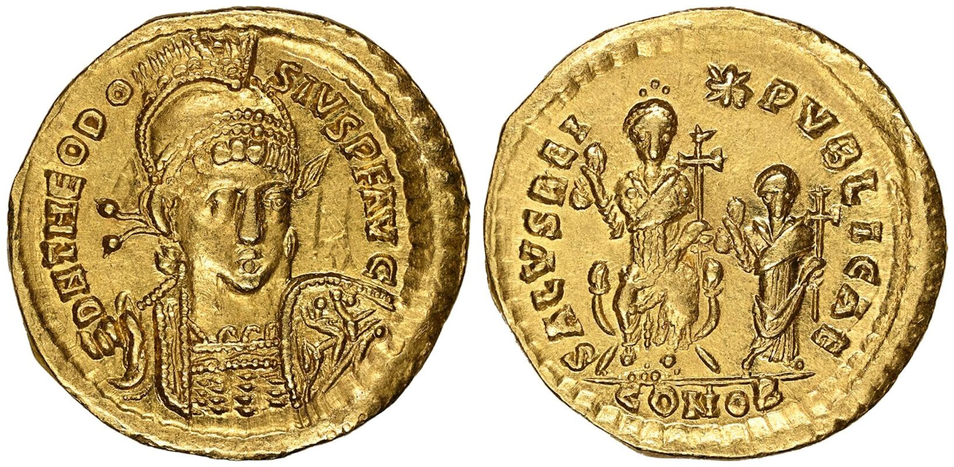 Theodosius II AV Solidus