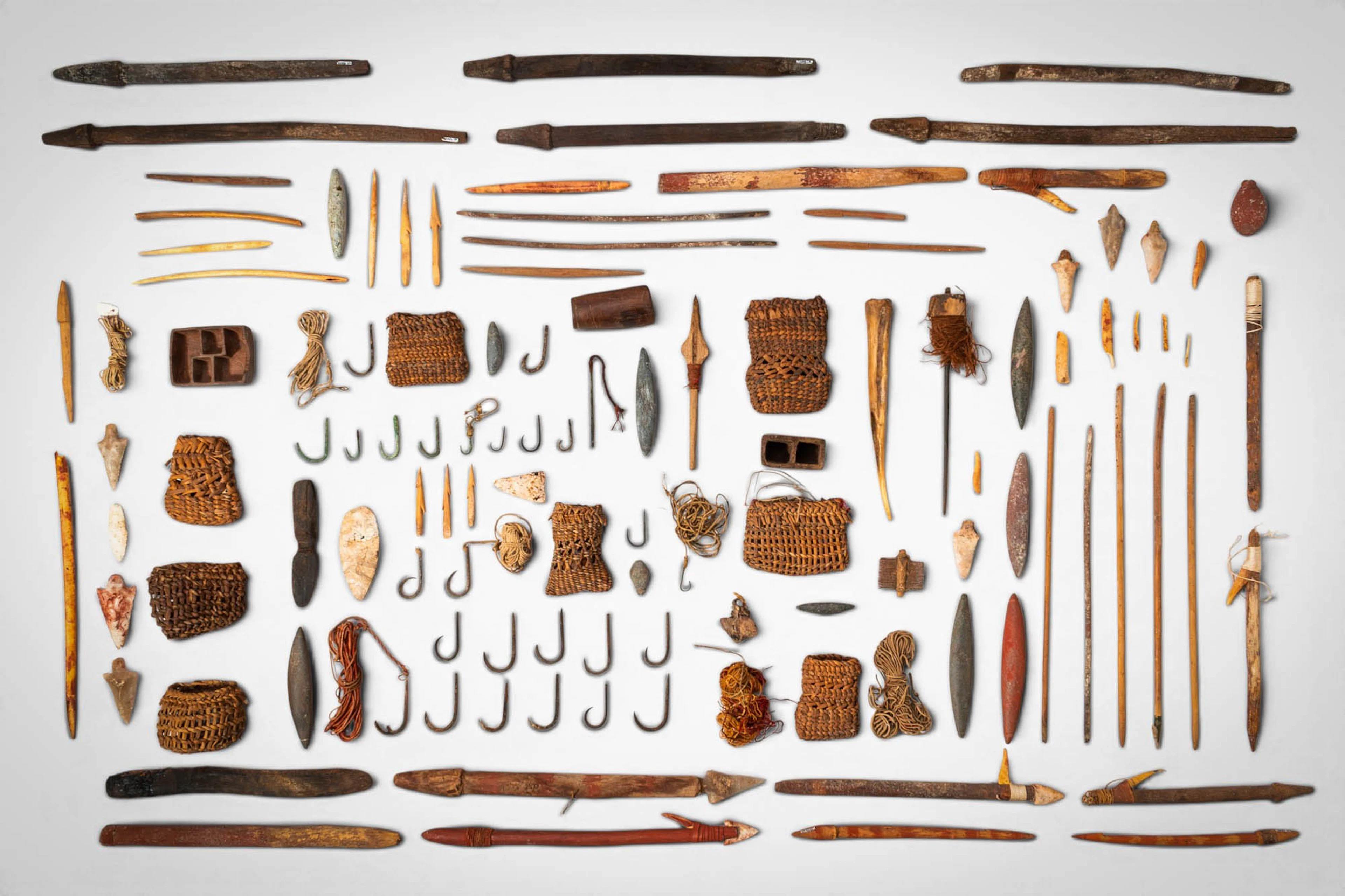 COLLECTION OF CHILEAN FISHING IMPLEMENTS