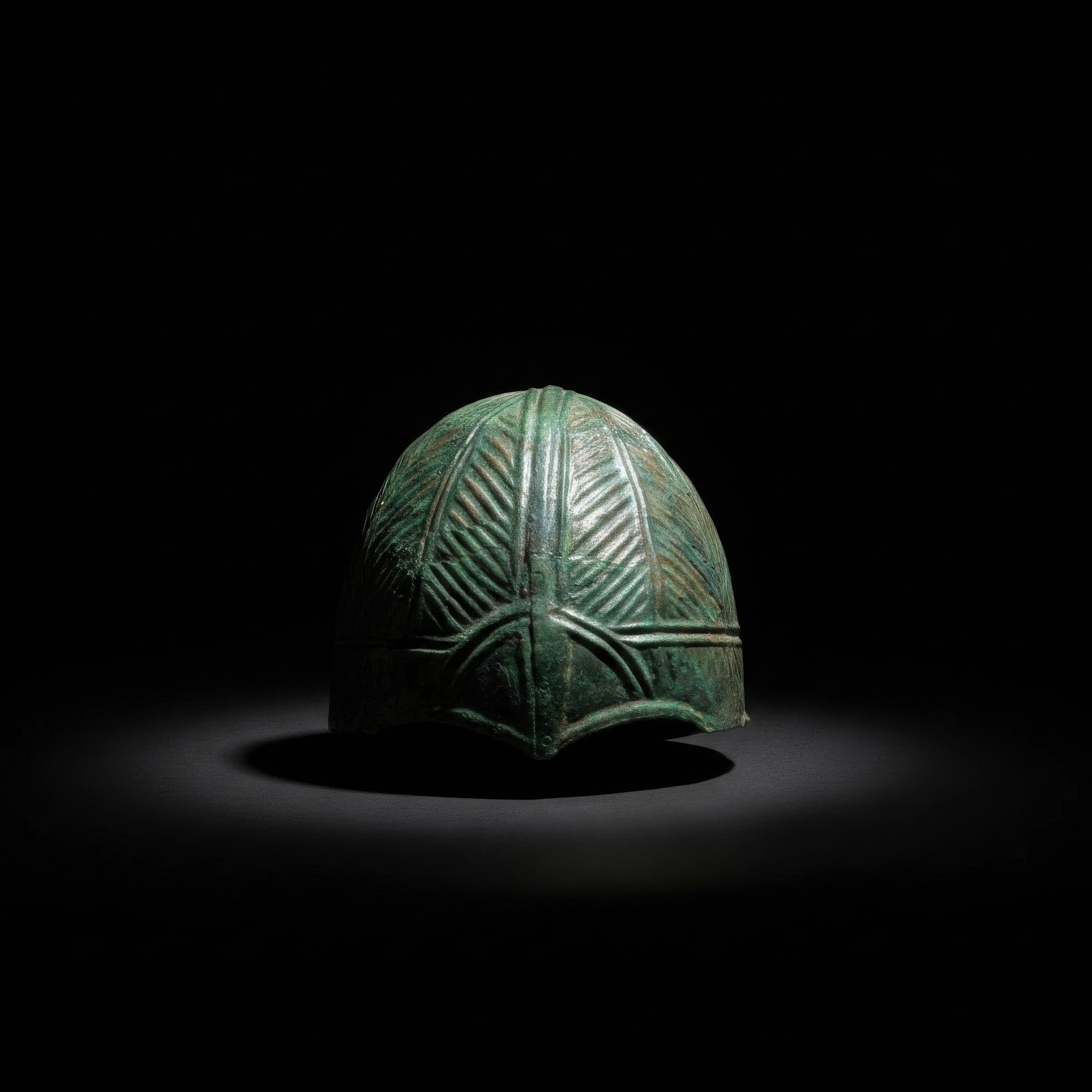 STUNNING SCYTHIAN BRONZE HELMET