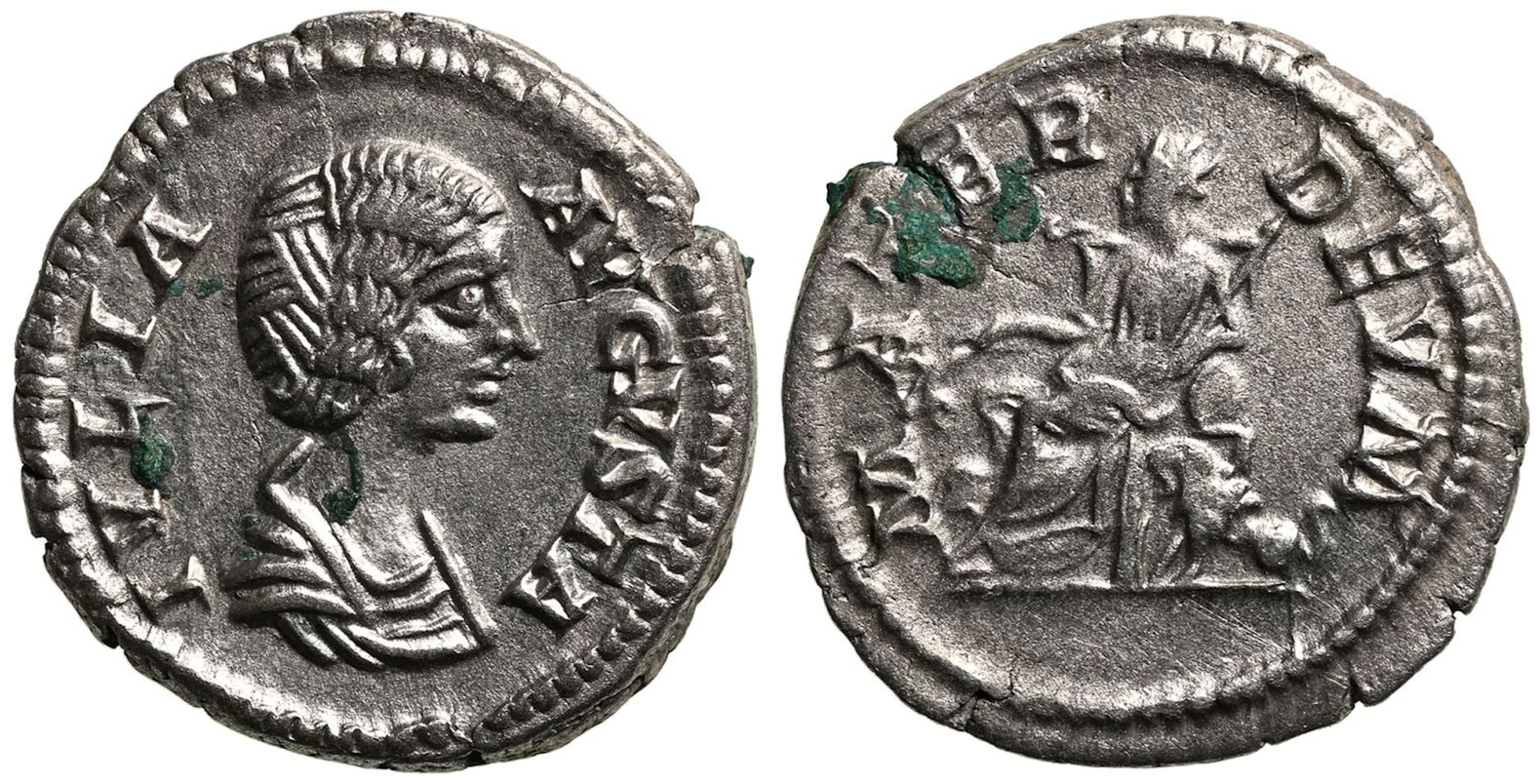 Julia Domna (wife of Septimius Severus) AR Denarius