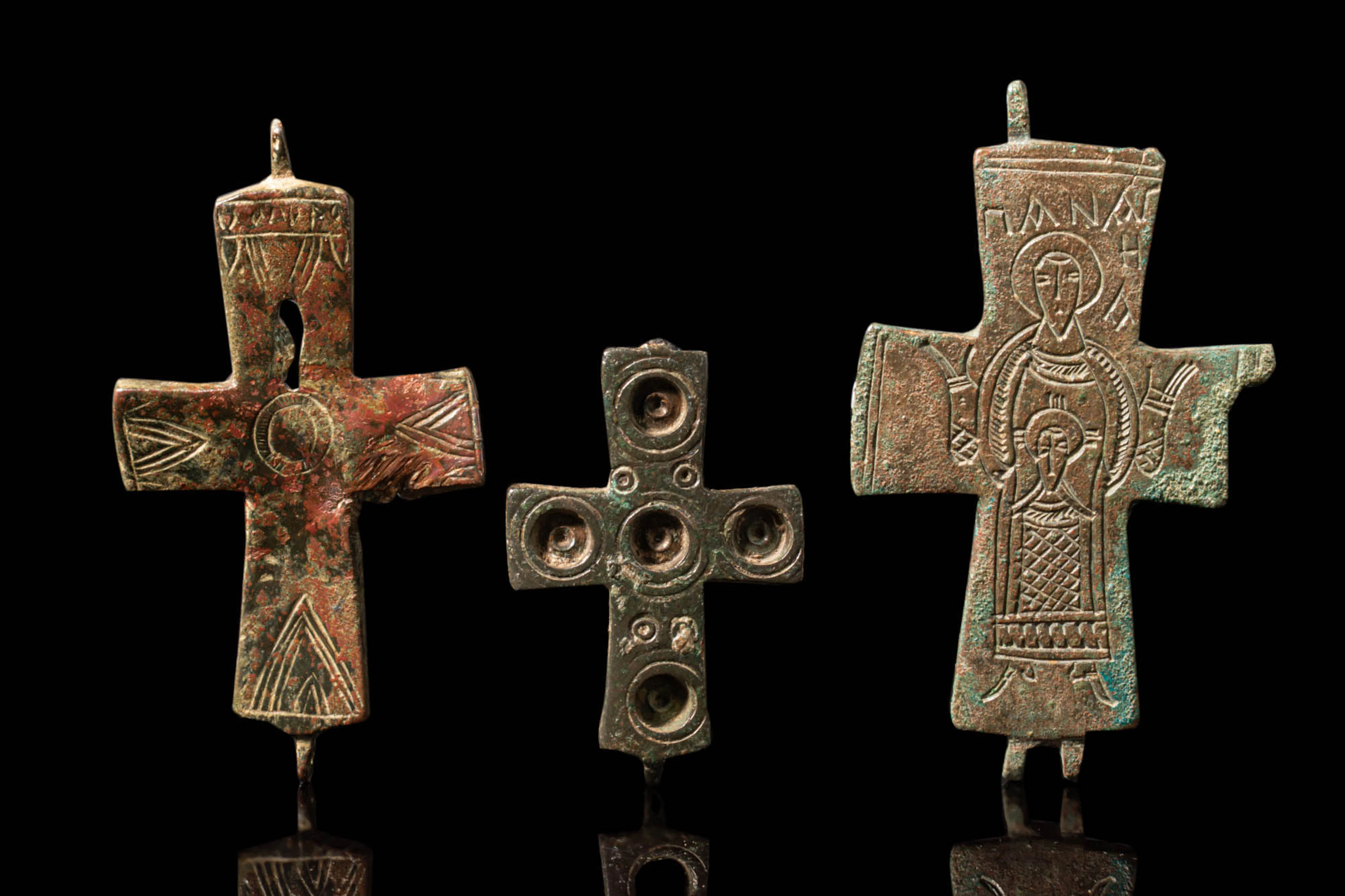 COLLECTION OF BYZANTINE ENKOLPION