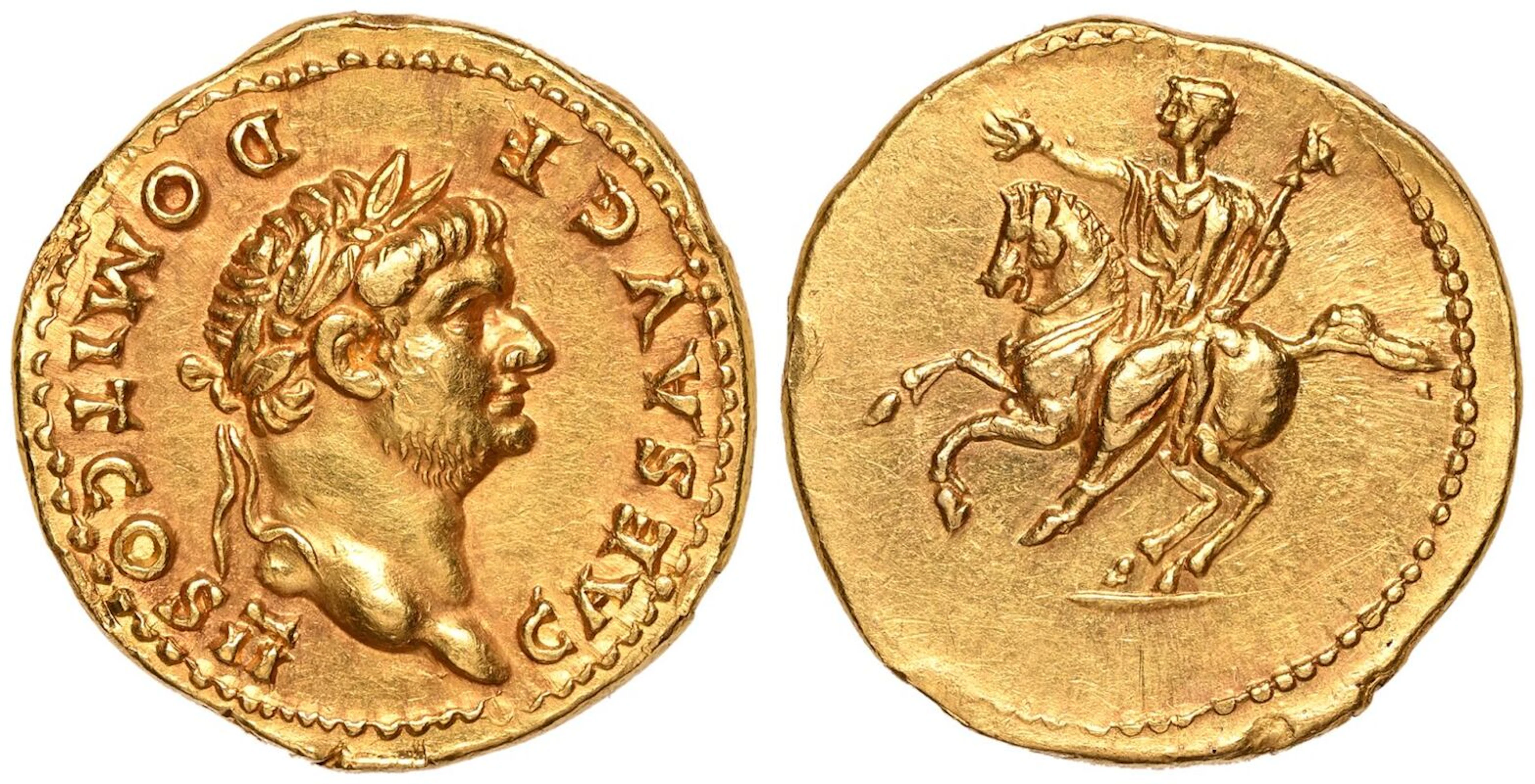 Domitian (Caesar) AV Aureus