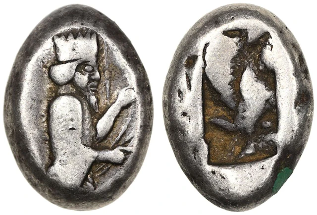 Persia, Achaemenid Empire, temp. Darios I AR Siglos