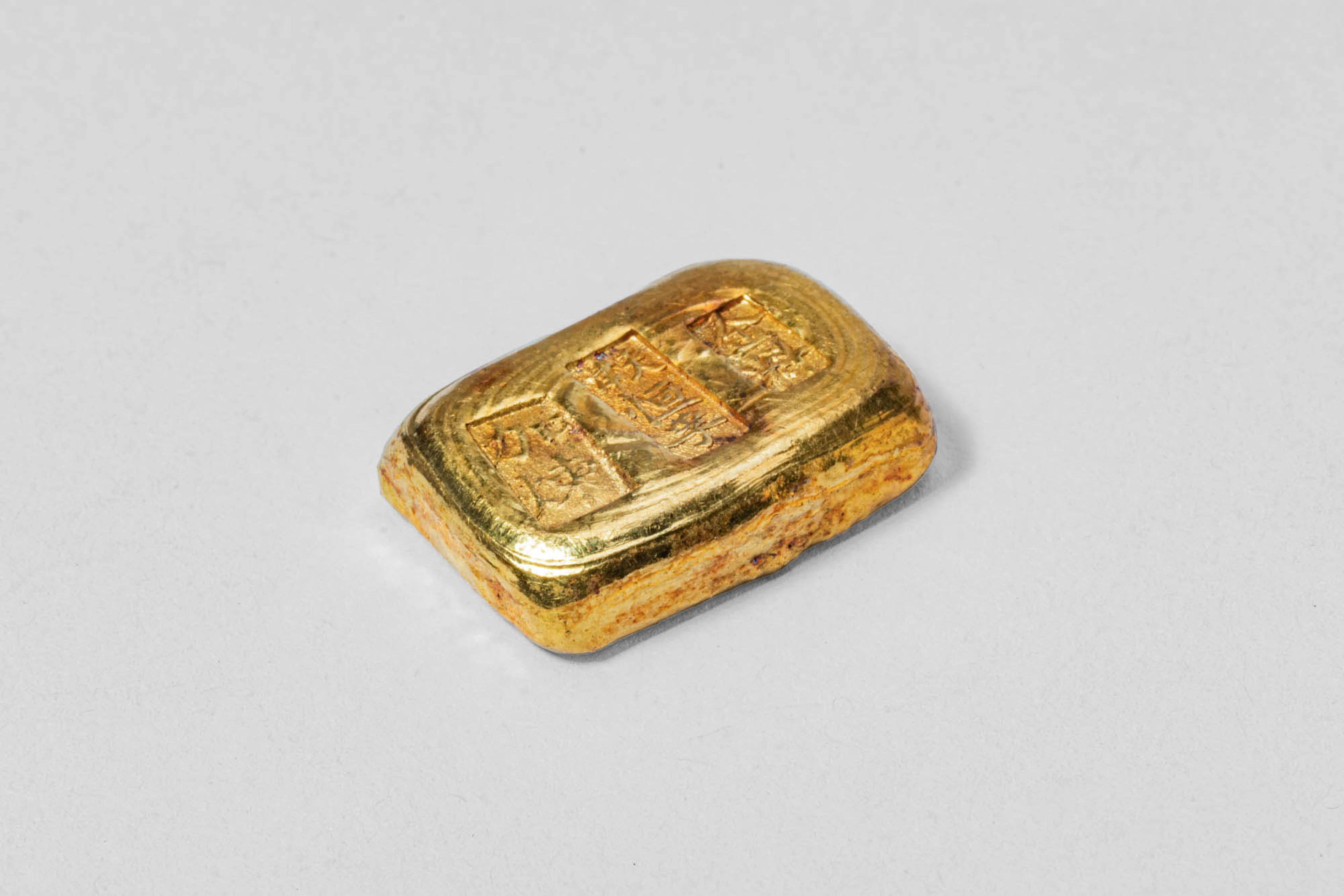 CHINESE GOLD SYCEE INGOT, 31.3 GRAMS