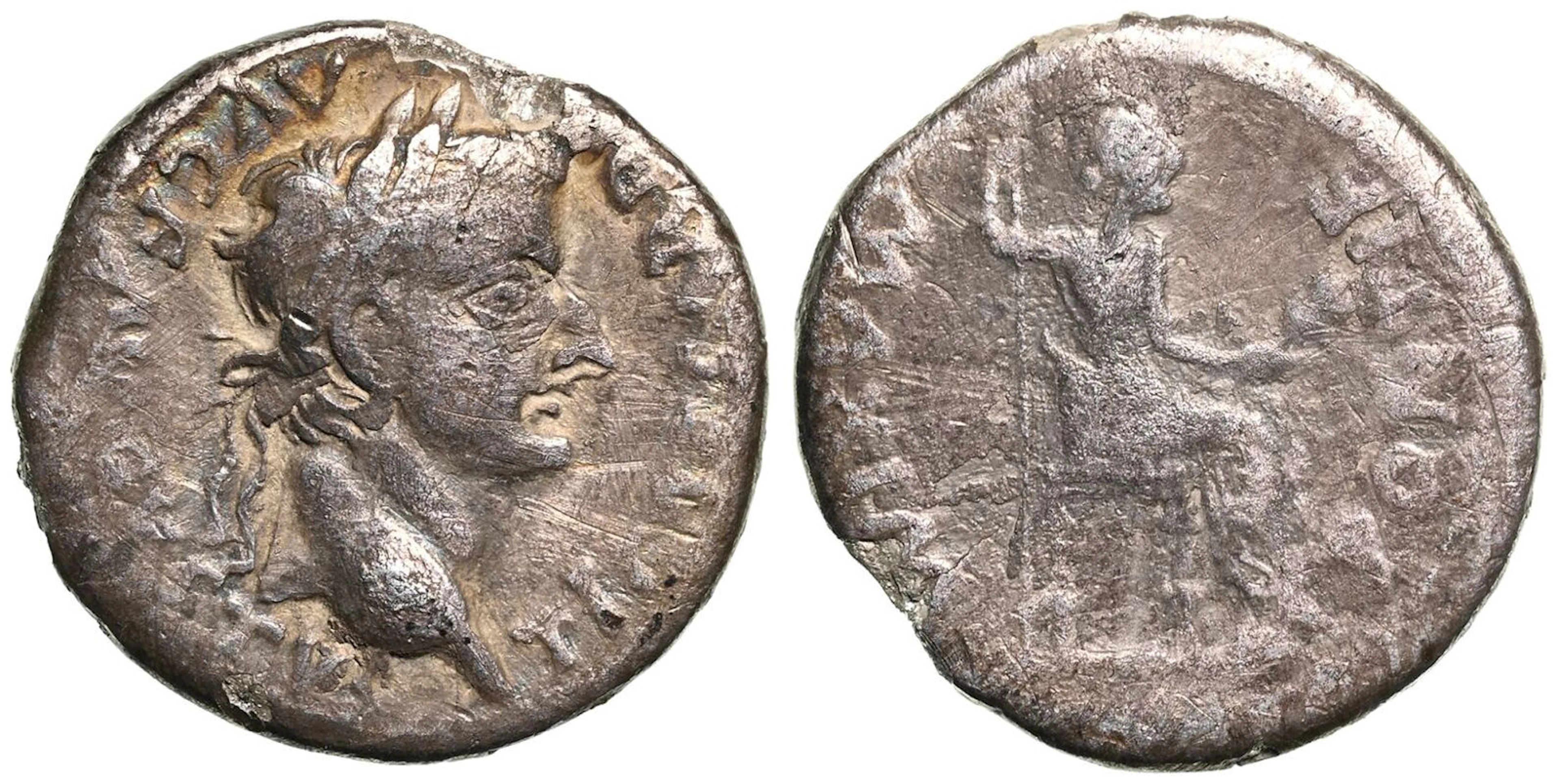 Tiberius AR Denarius