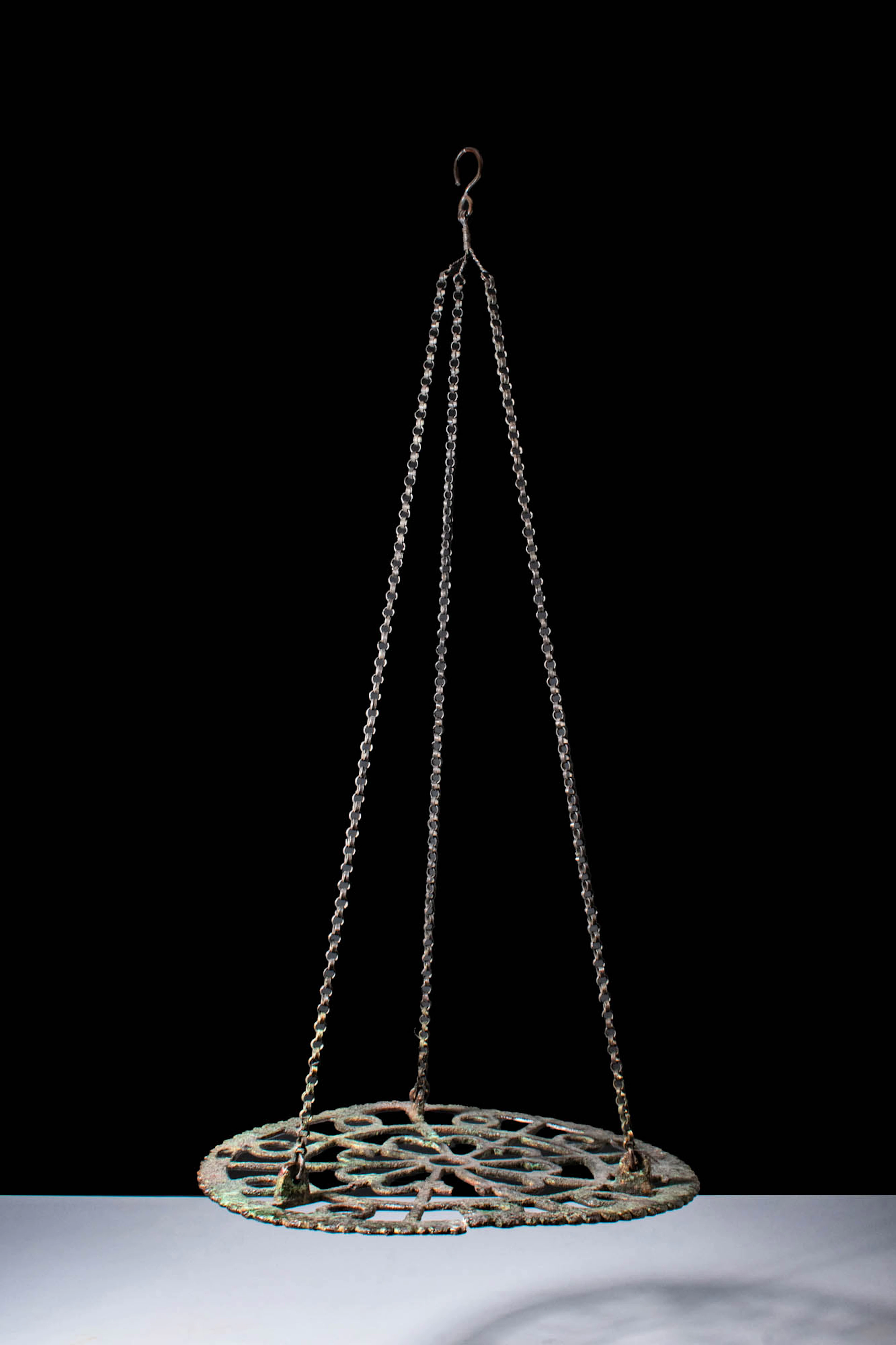 BYZANTINE BRONZE POLYCANDELON