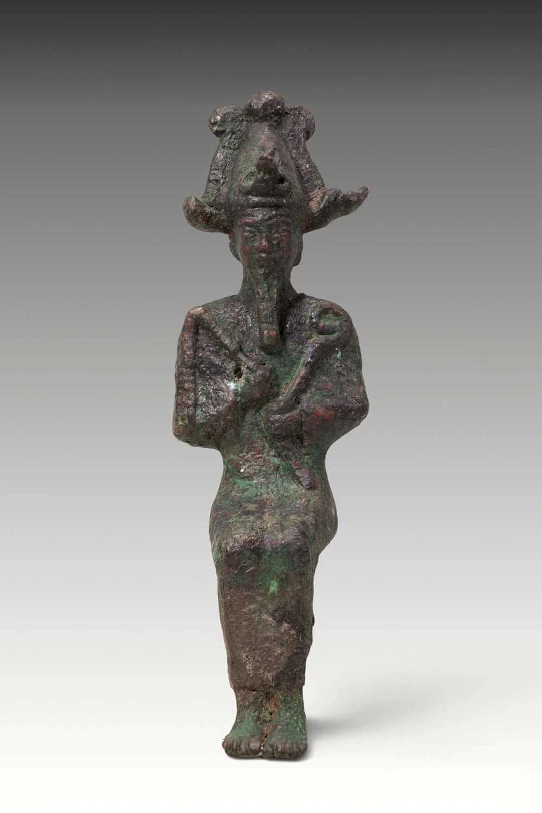 EGYPTIAN BRONZE OSIRIS FIGURINE