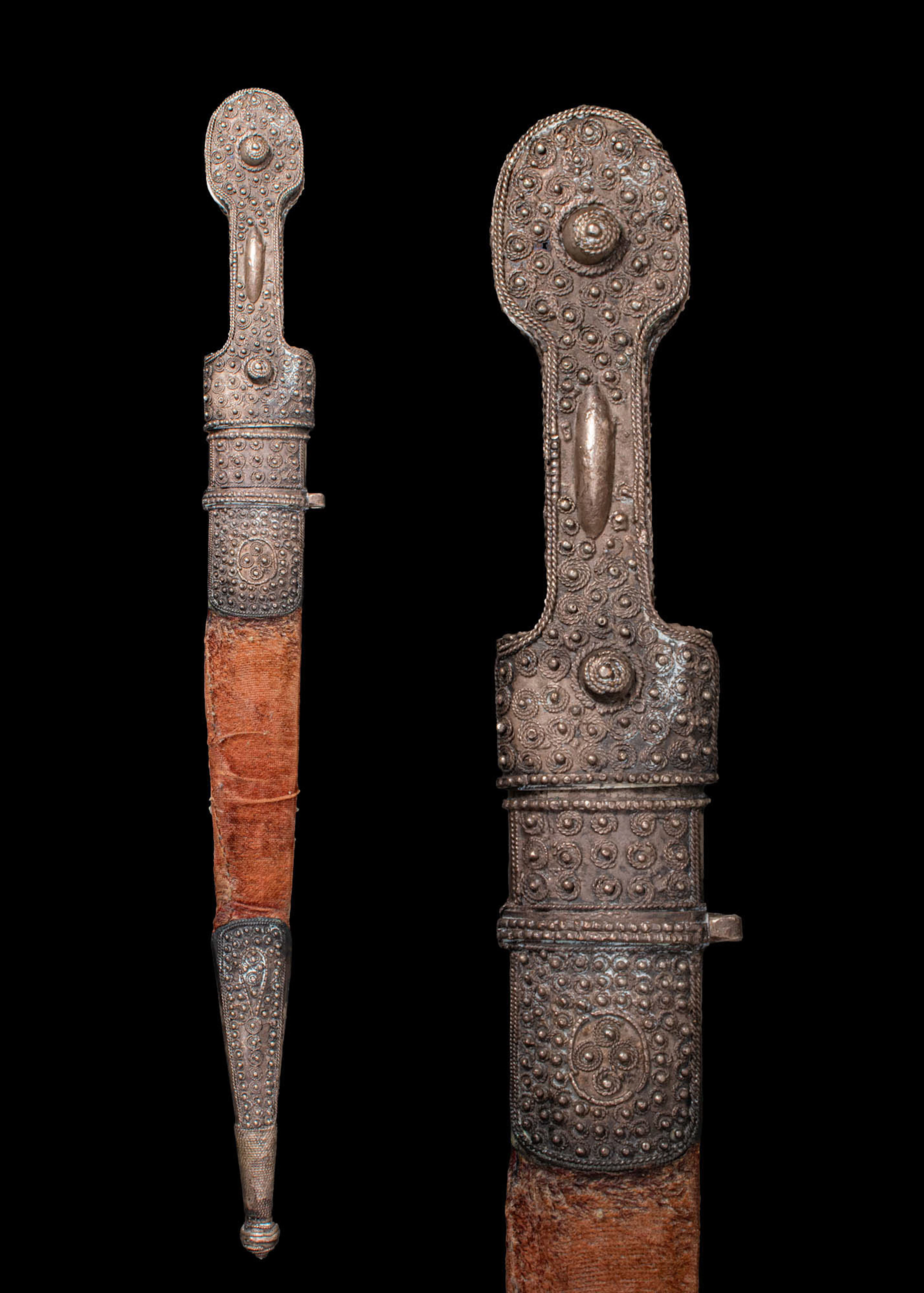 OTTOMAN DAGGER WITH SCABBARD