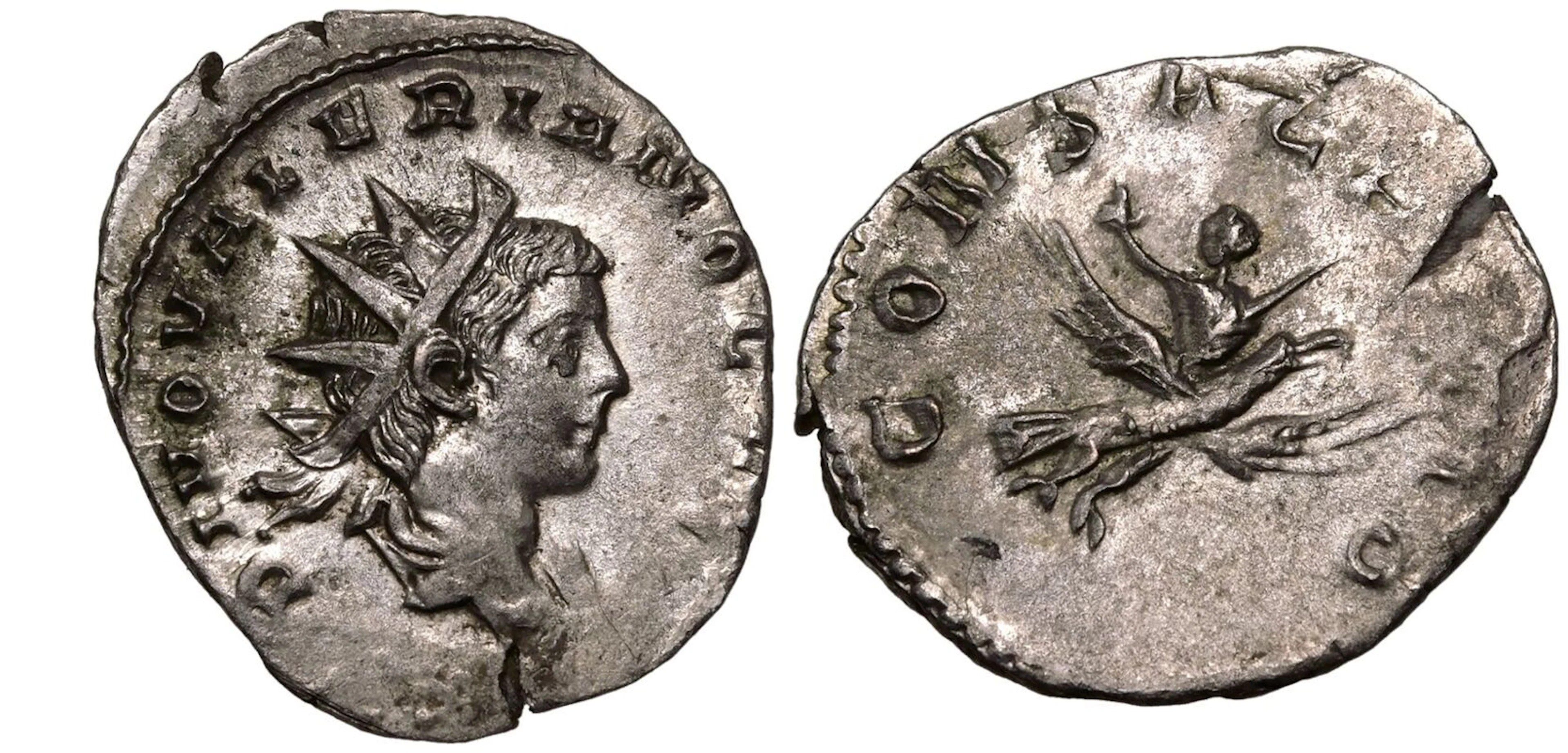 Valerian II (Caesar) AR Antoninianus
