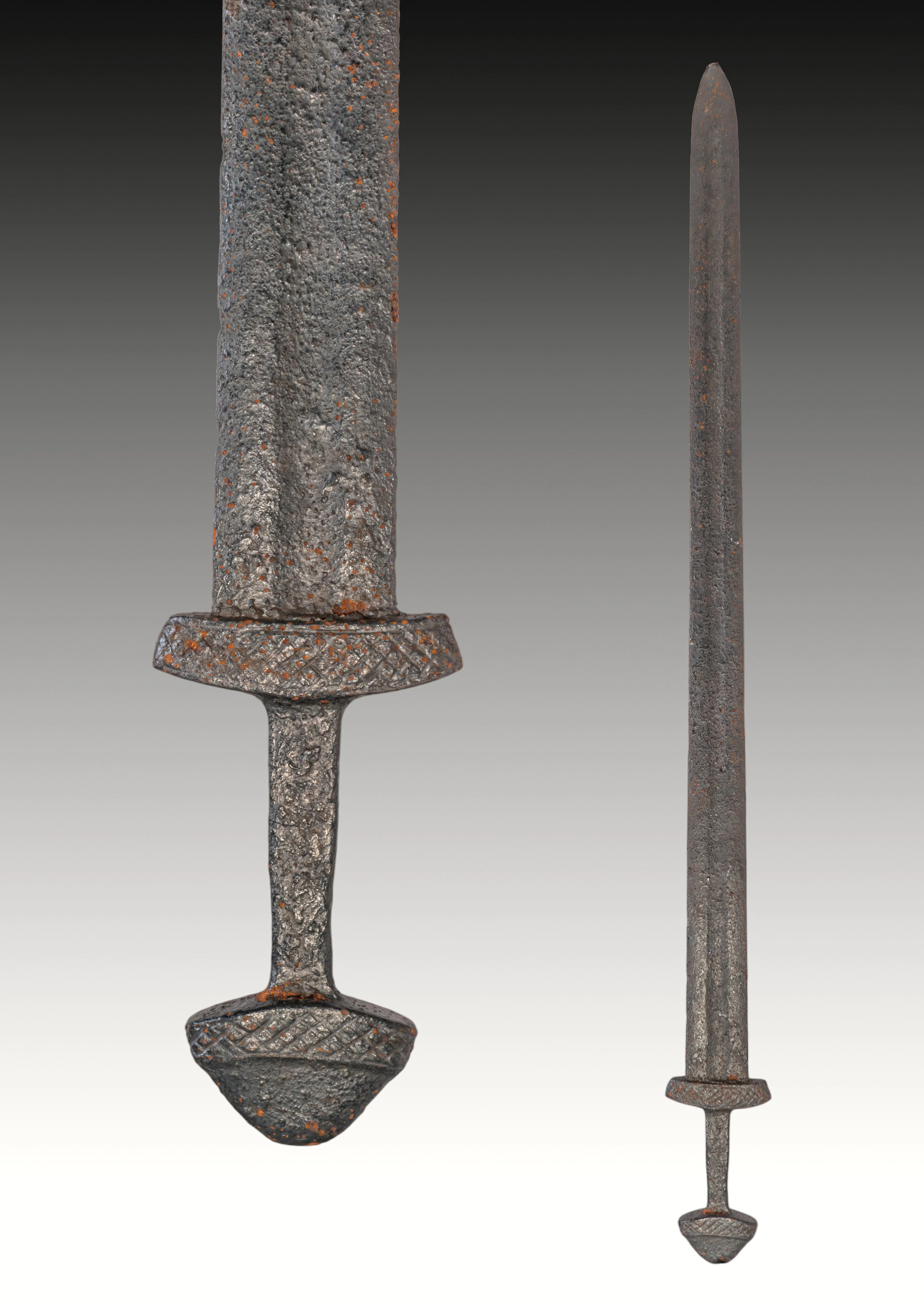 MEDIEVAL VIKING PERIOD IRON SWORD