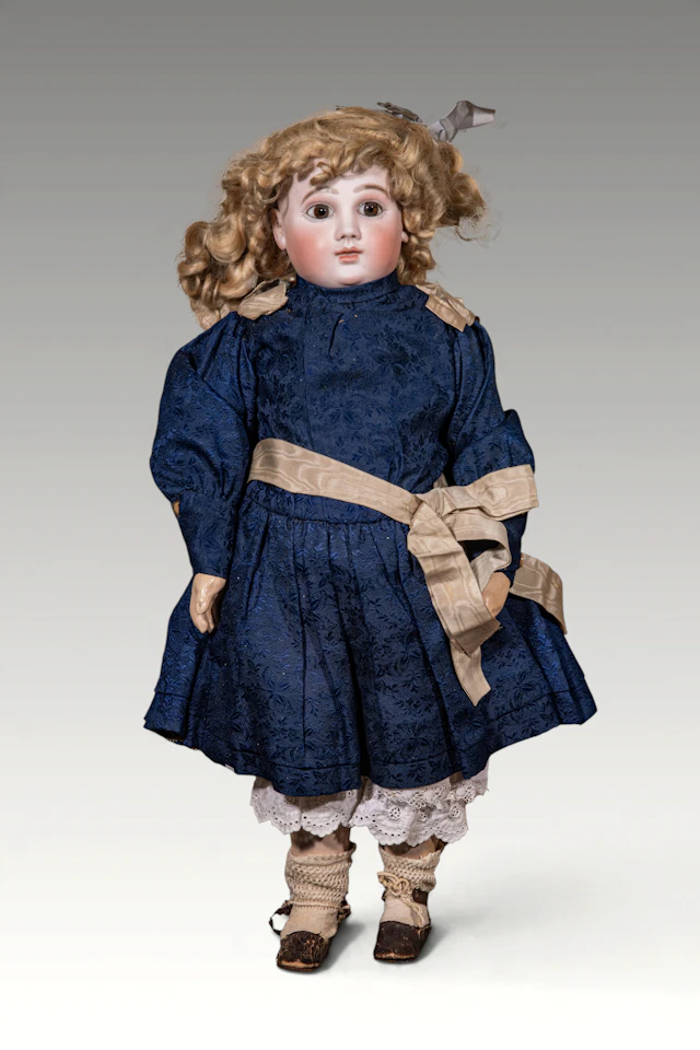 RARE BABY JULES NICOLAS STEINER SERIES G BISQUE HEAD DOLL