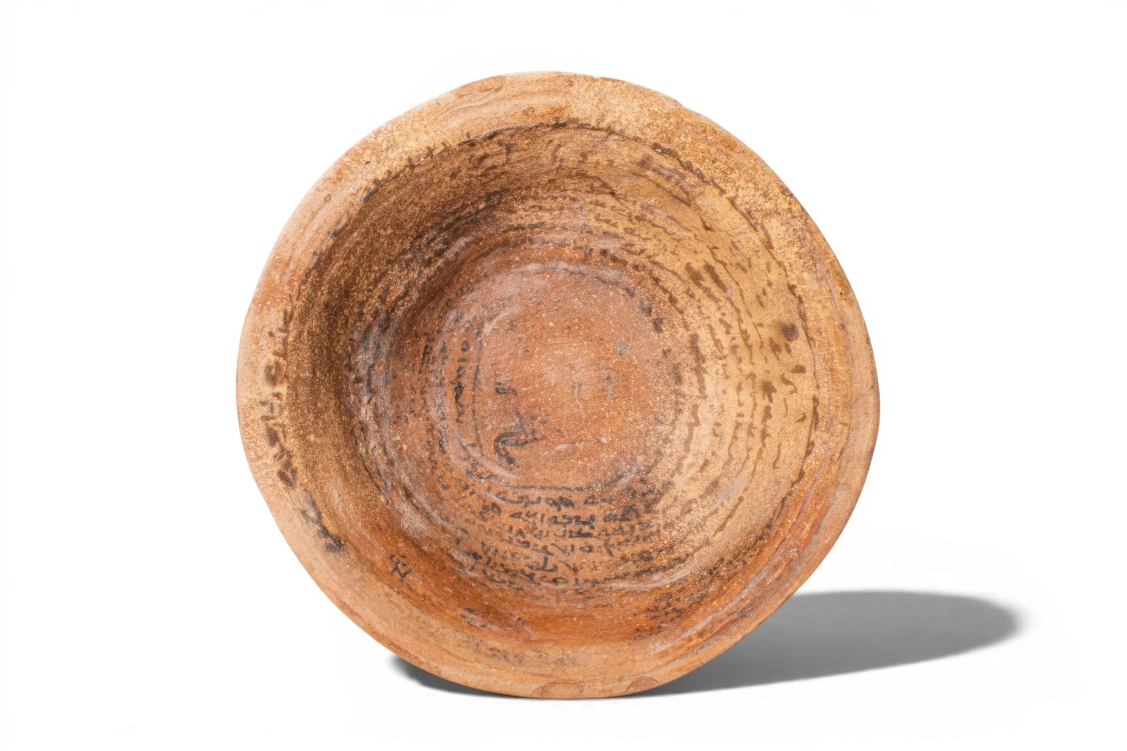 ARAMAIC TERRACOTTA INCANTATION BOWL