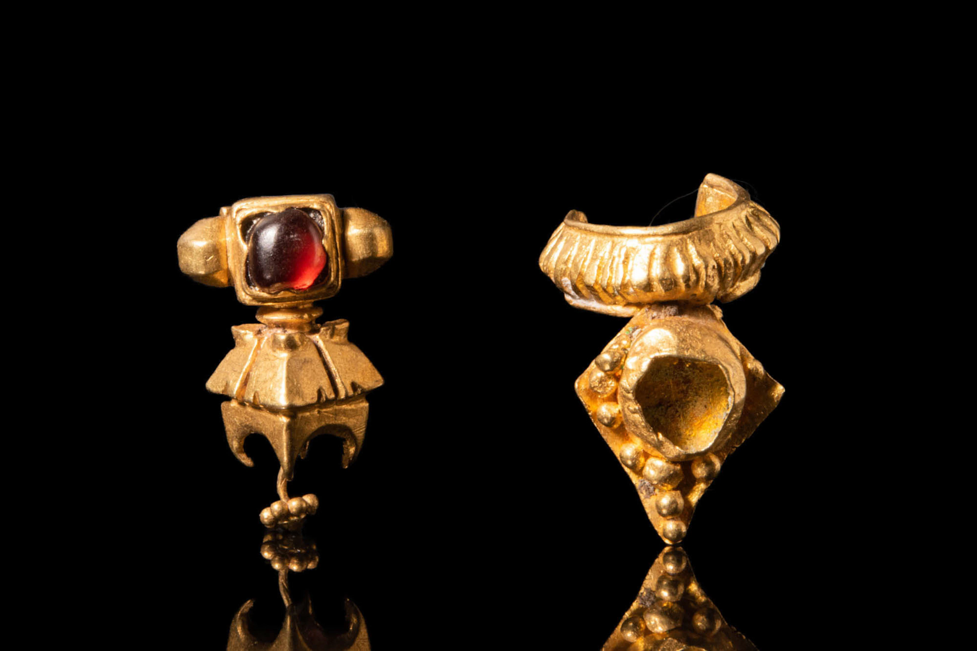 JAVANESE GOLD EARRINGS