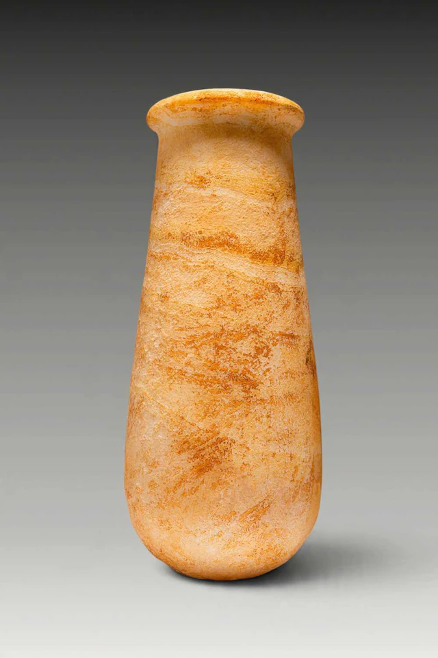 EGYPTIAN ALABASTER VESSEL