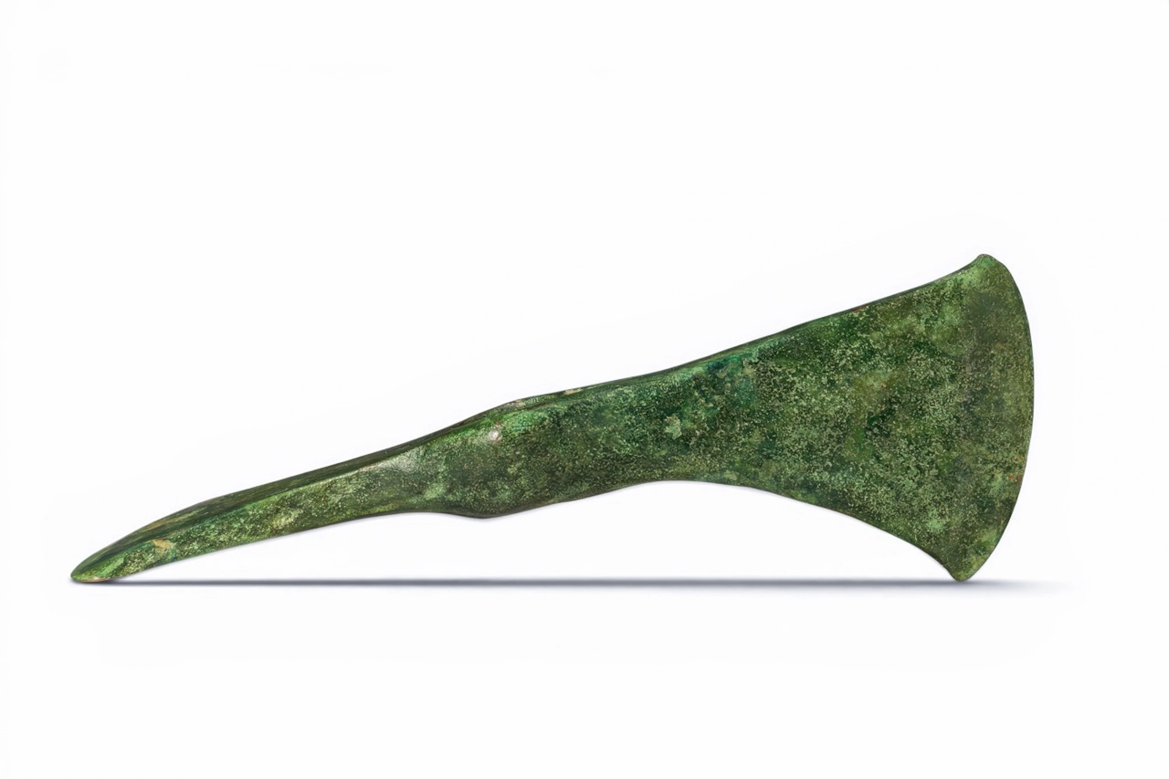 LARGE BRONZE AGE BRONZE AXE-ADZE HEAD