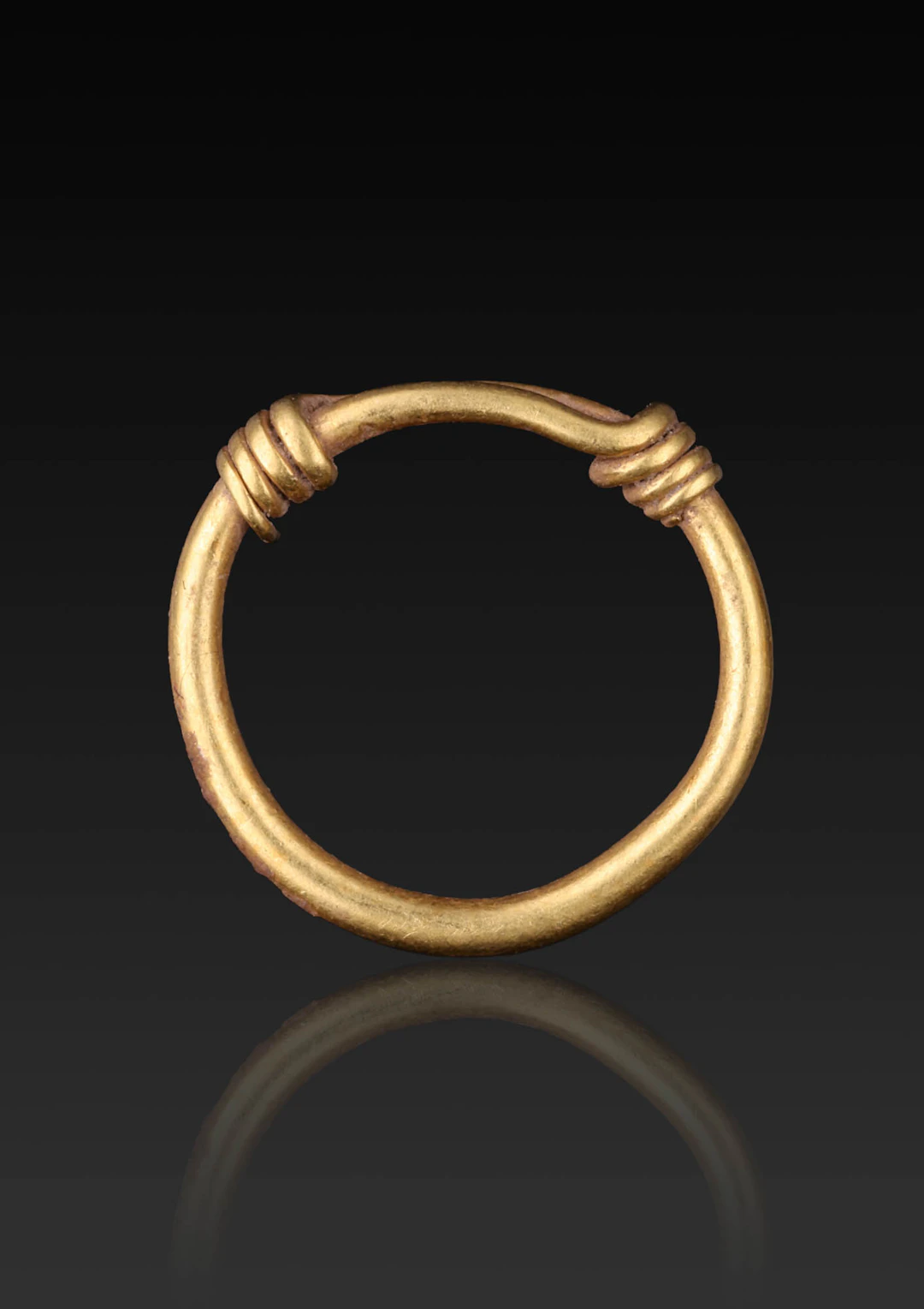 VIKING GOLD KNOT RING