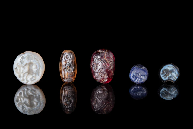 COLLECTION OF SASANIAN INTAGLIOS