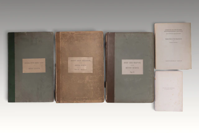 COLLECTION OF BOOKS ON GREEK ART AND CULTURE - EX LIBRARY OF ROBIN SIMS
