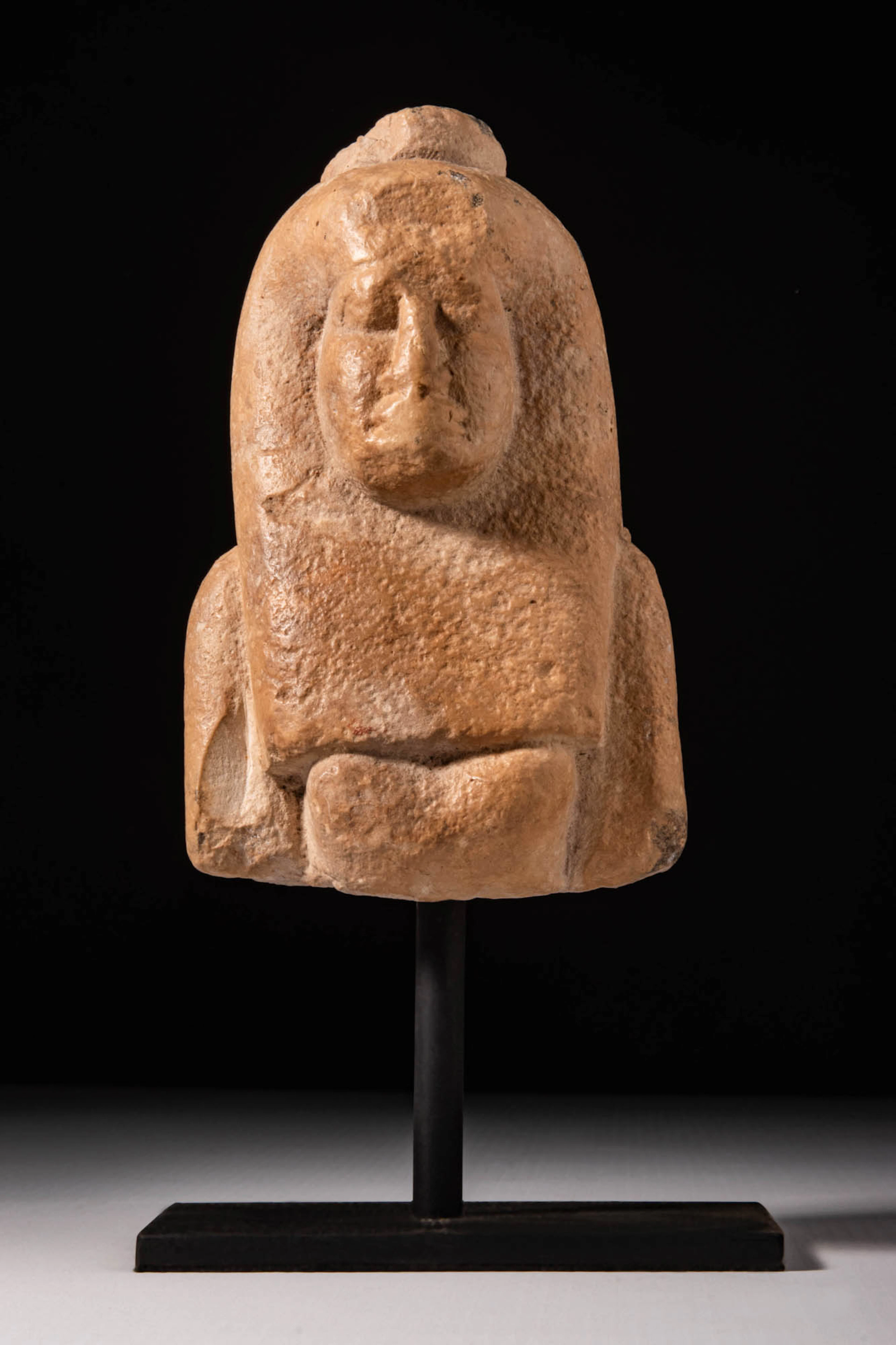 EGYPTIAN STONE BUST OF ISIS