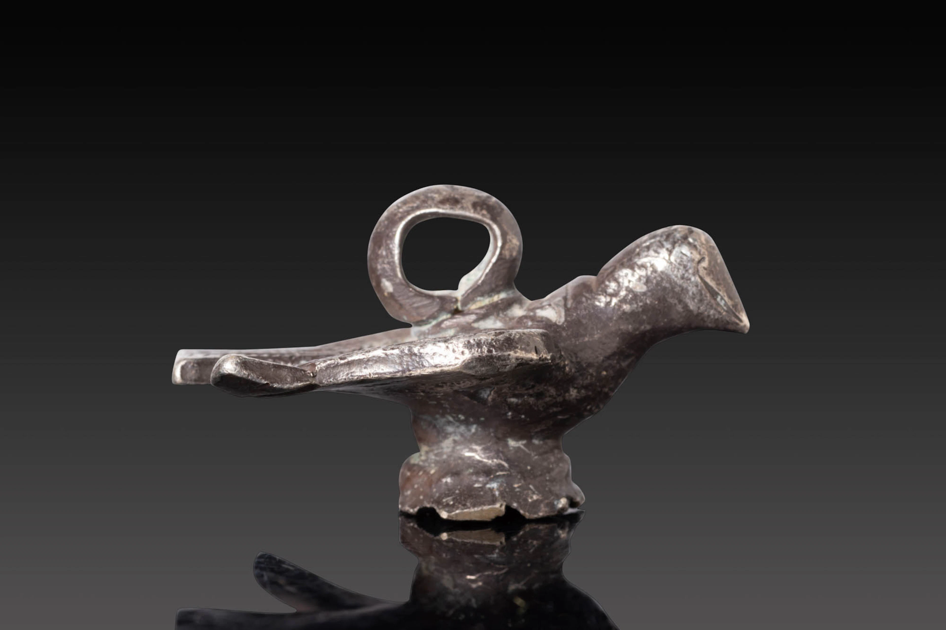 BYZANTINE SILVER DOVE-SHAPED PENDANT
