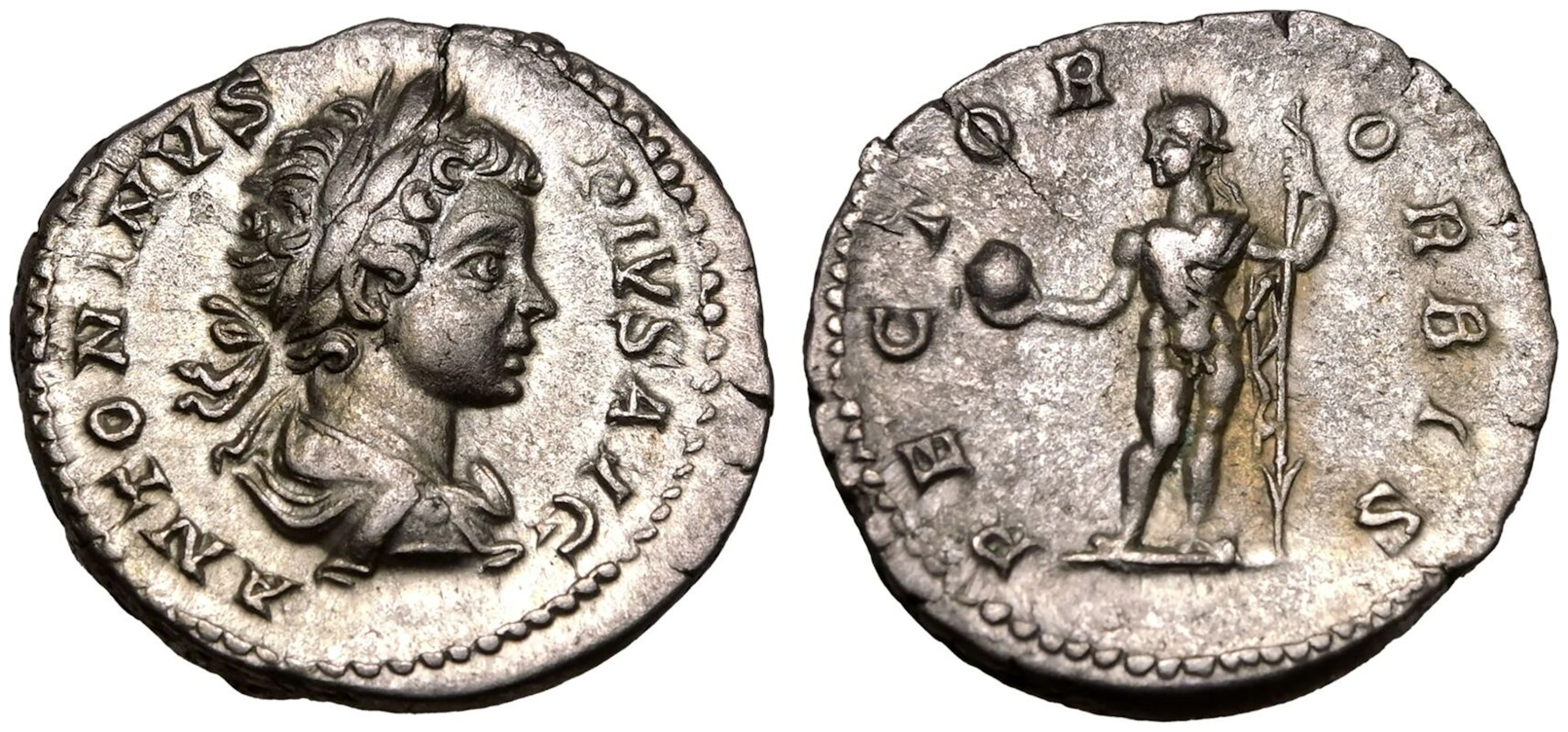 Caracalla AR Denarius