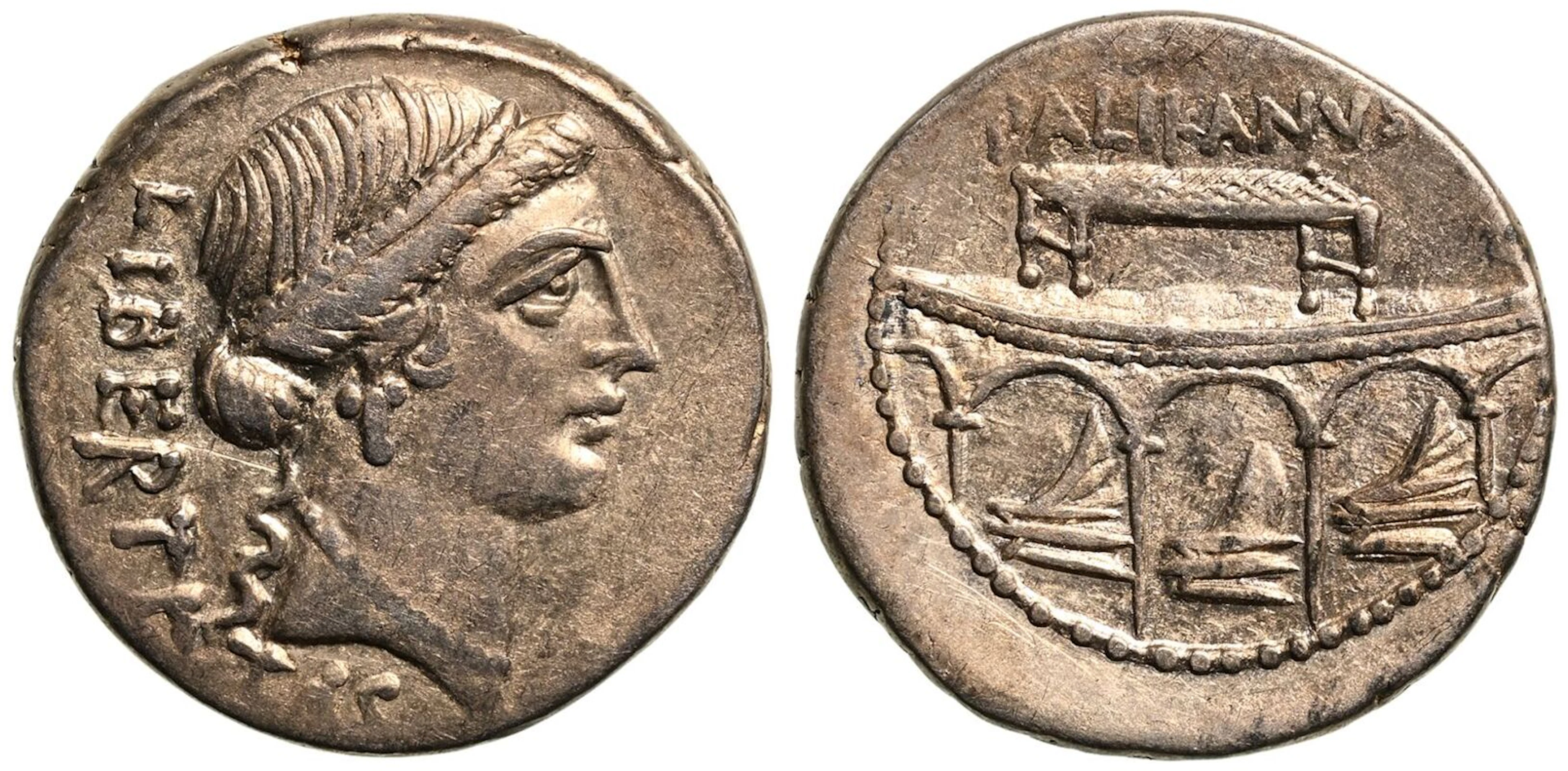 Lollius Palikanus AR Denarius