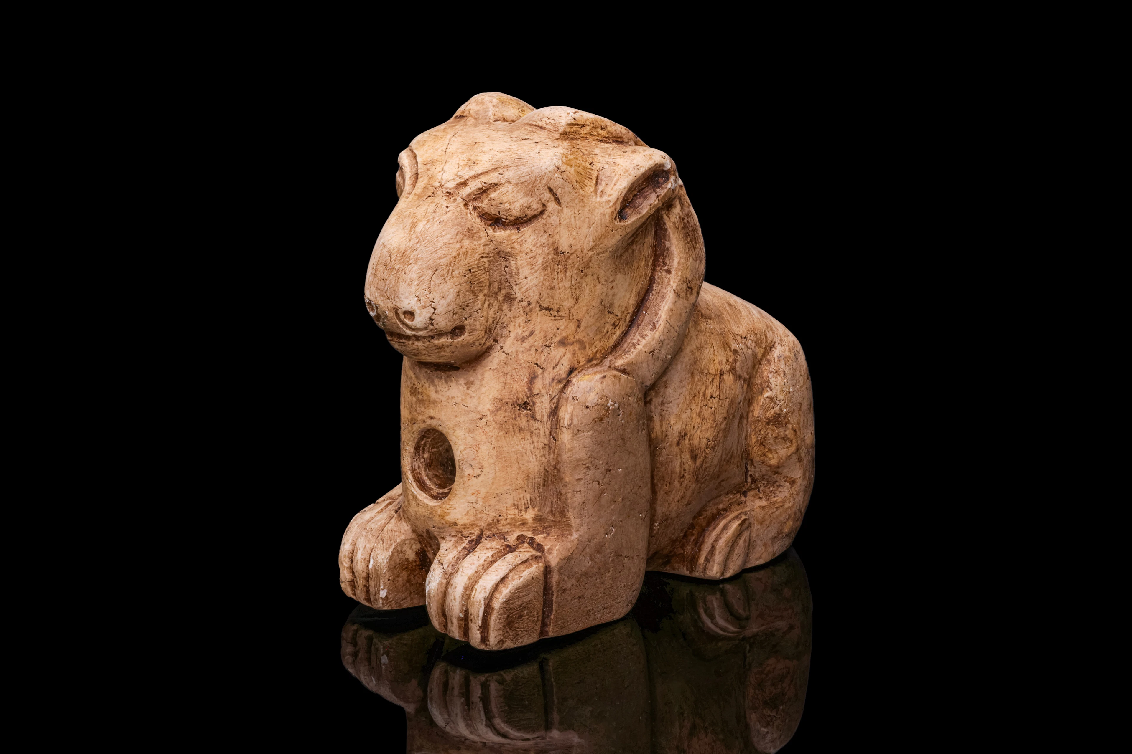 SUMERIAN STONE RAM AMULET
