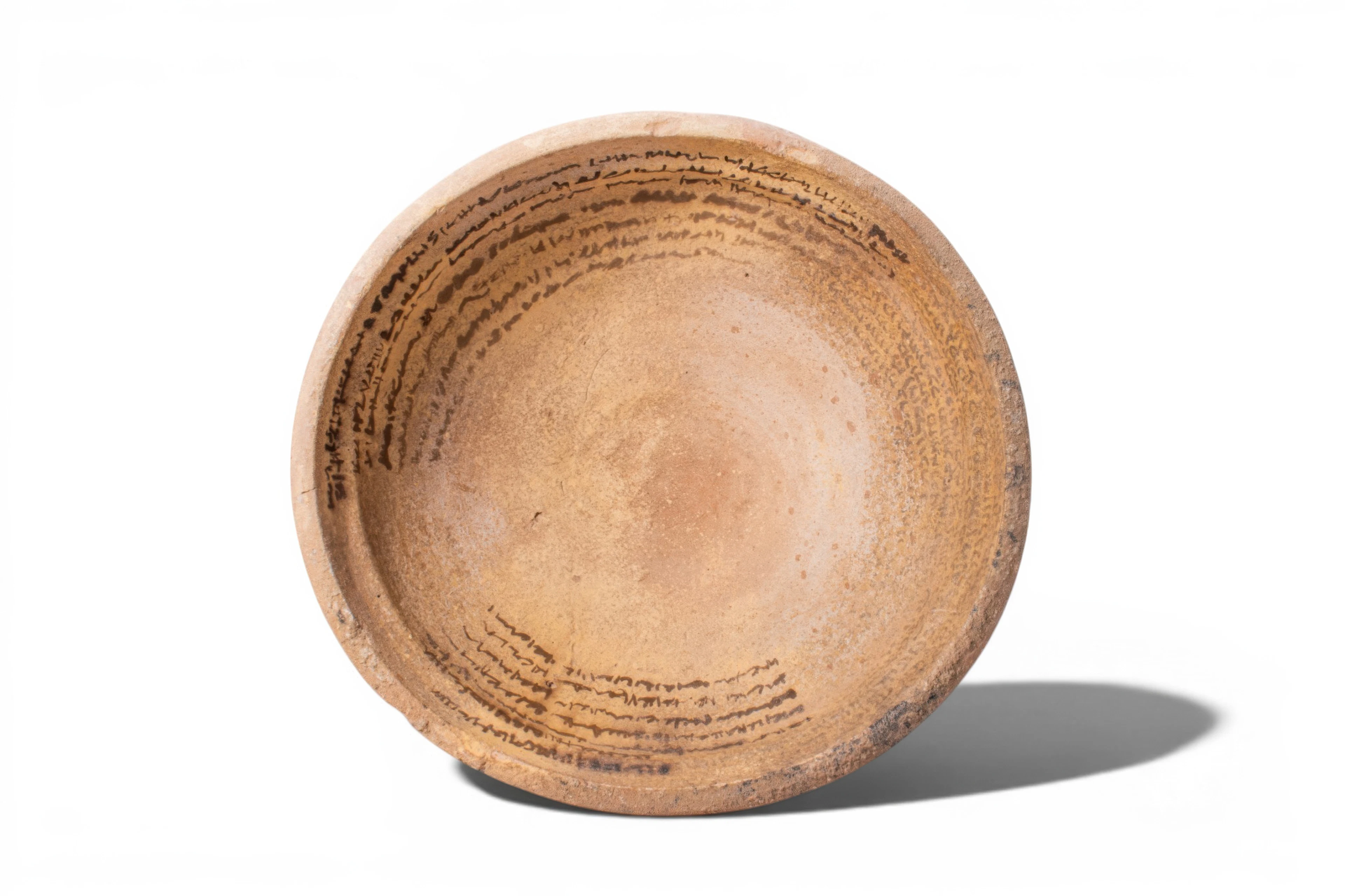 ARAMAIC TERRACOTTA INCANTATION BOWL