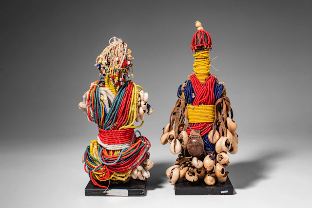 TWO NAMJI DOLLS