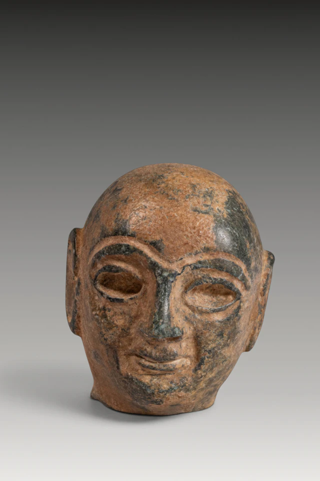 MESOPOTAMIAN STONE HEAD OF GUDEA OF LAGASH