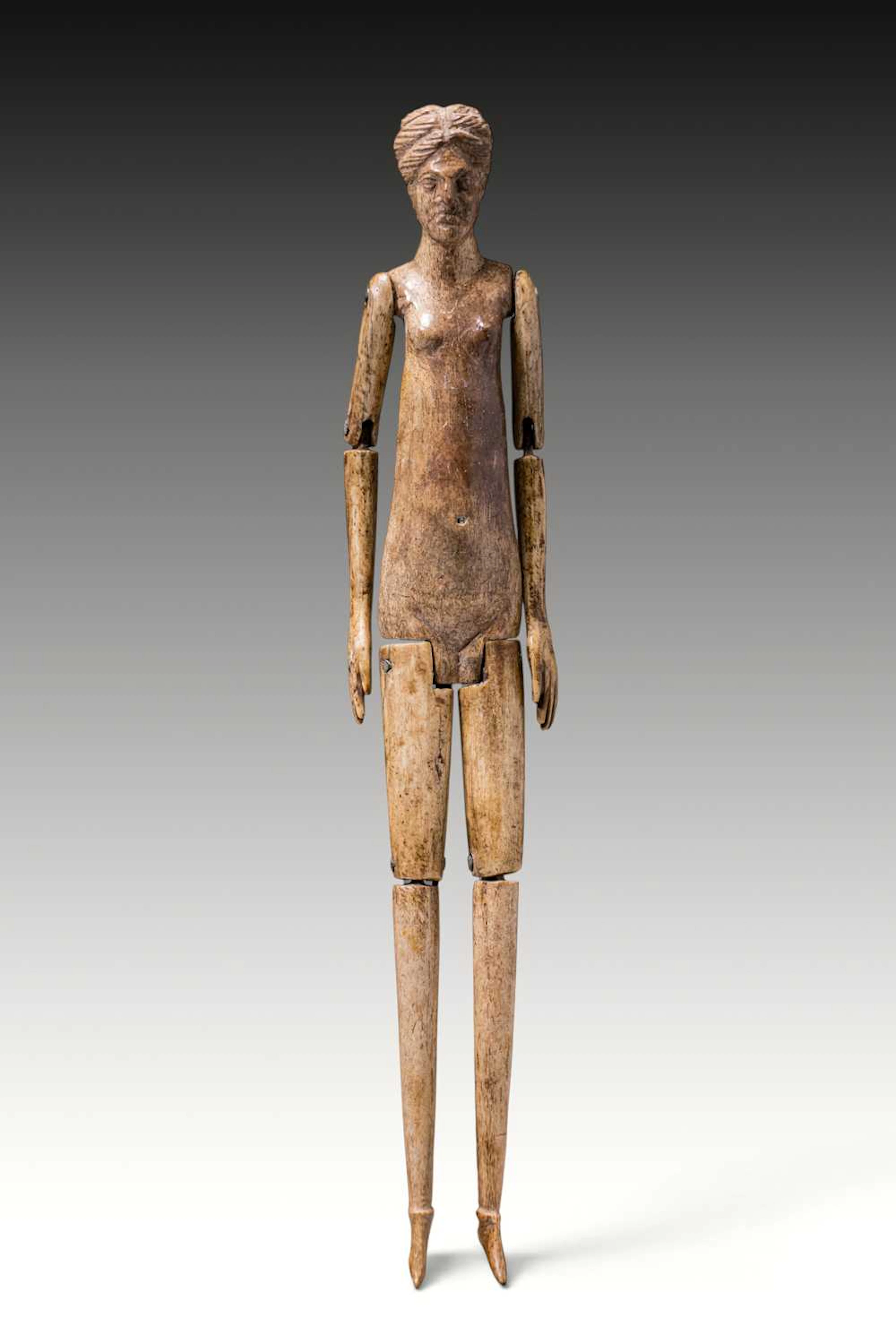 SUPERB ROMAN ARTICULATED BONE DOLL