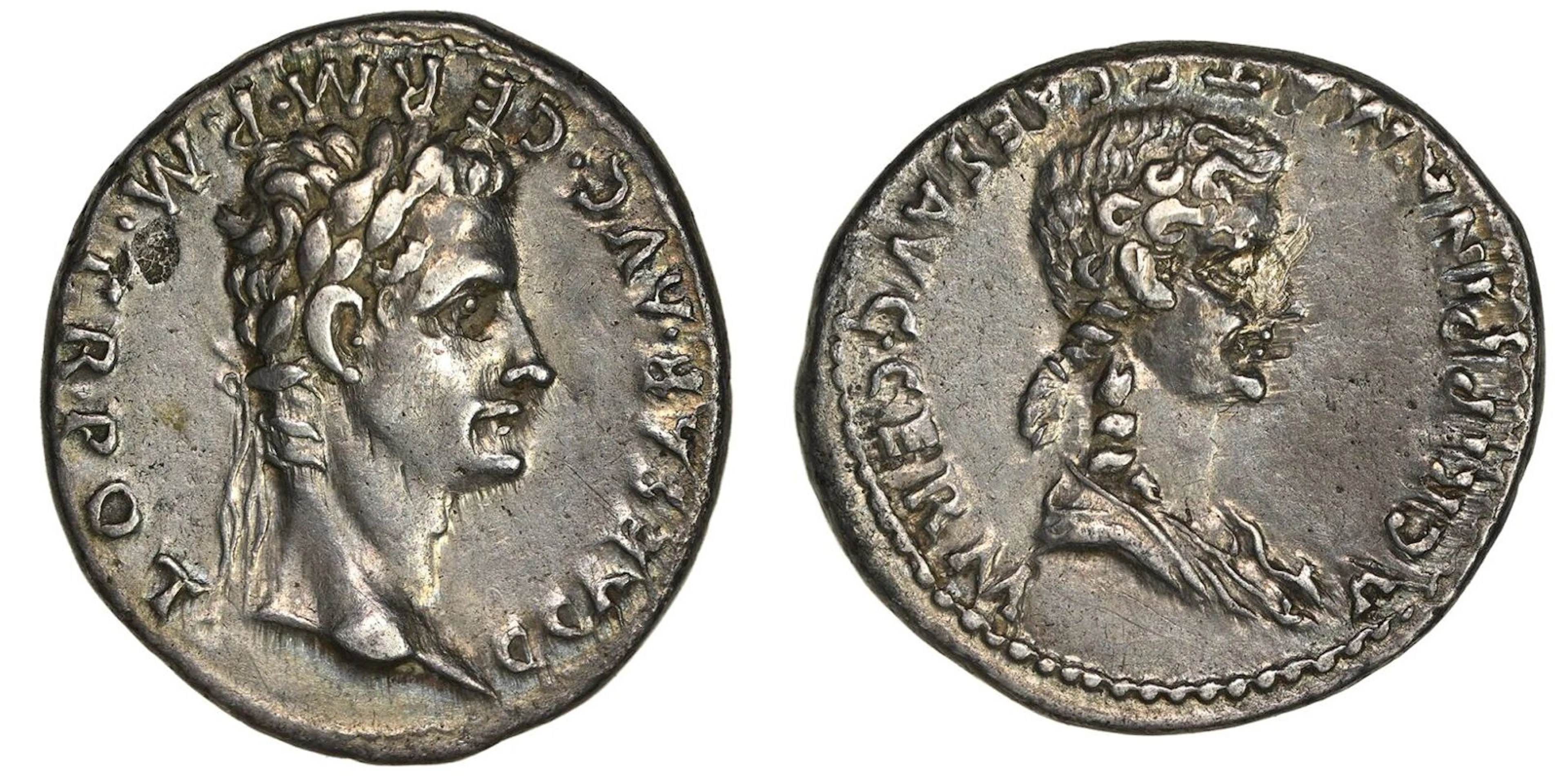 Caligula AR Denarius