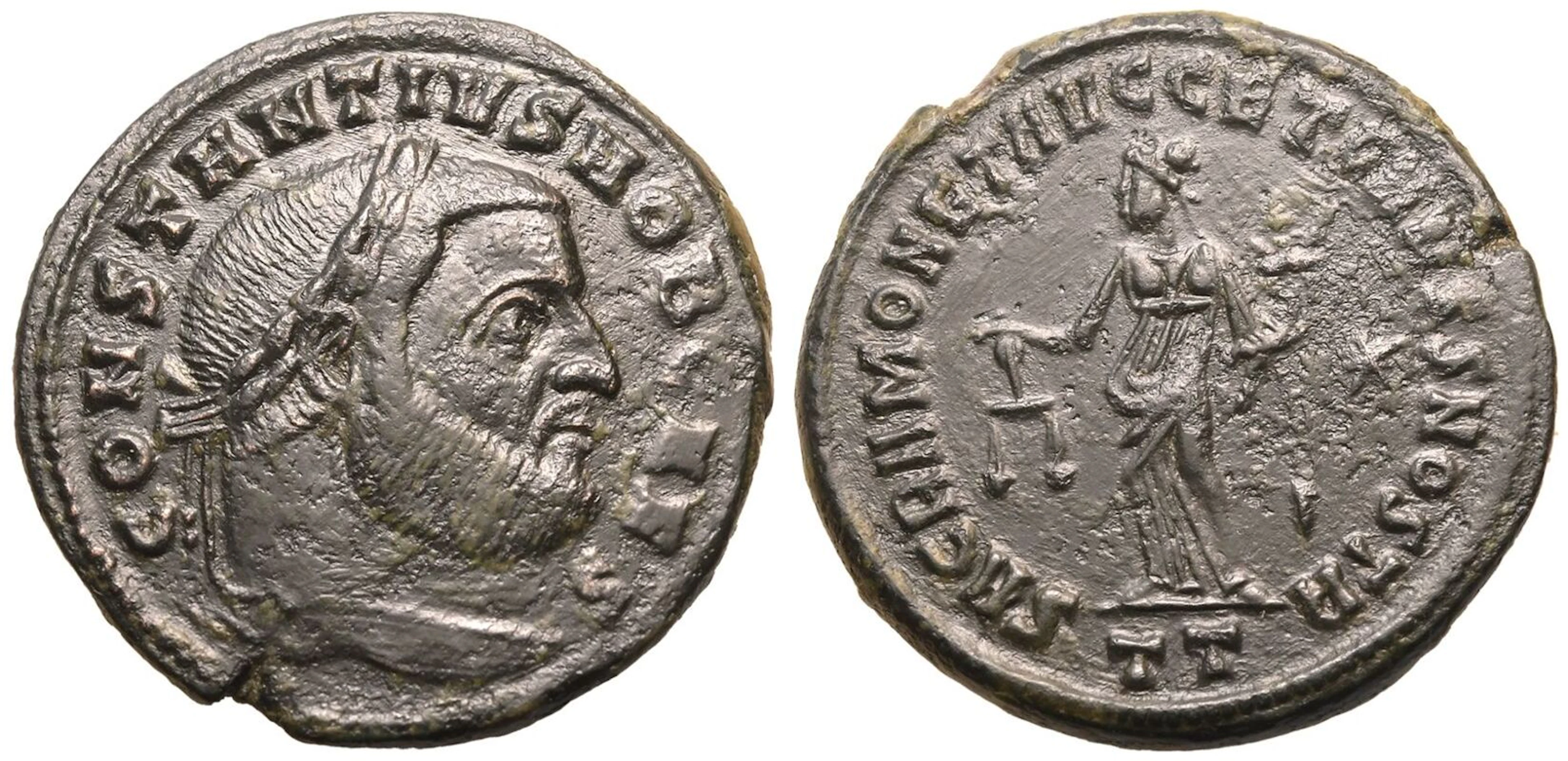 Constantius I (Caesar) BI Nummus